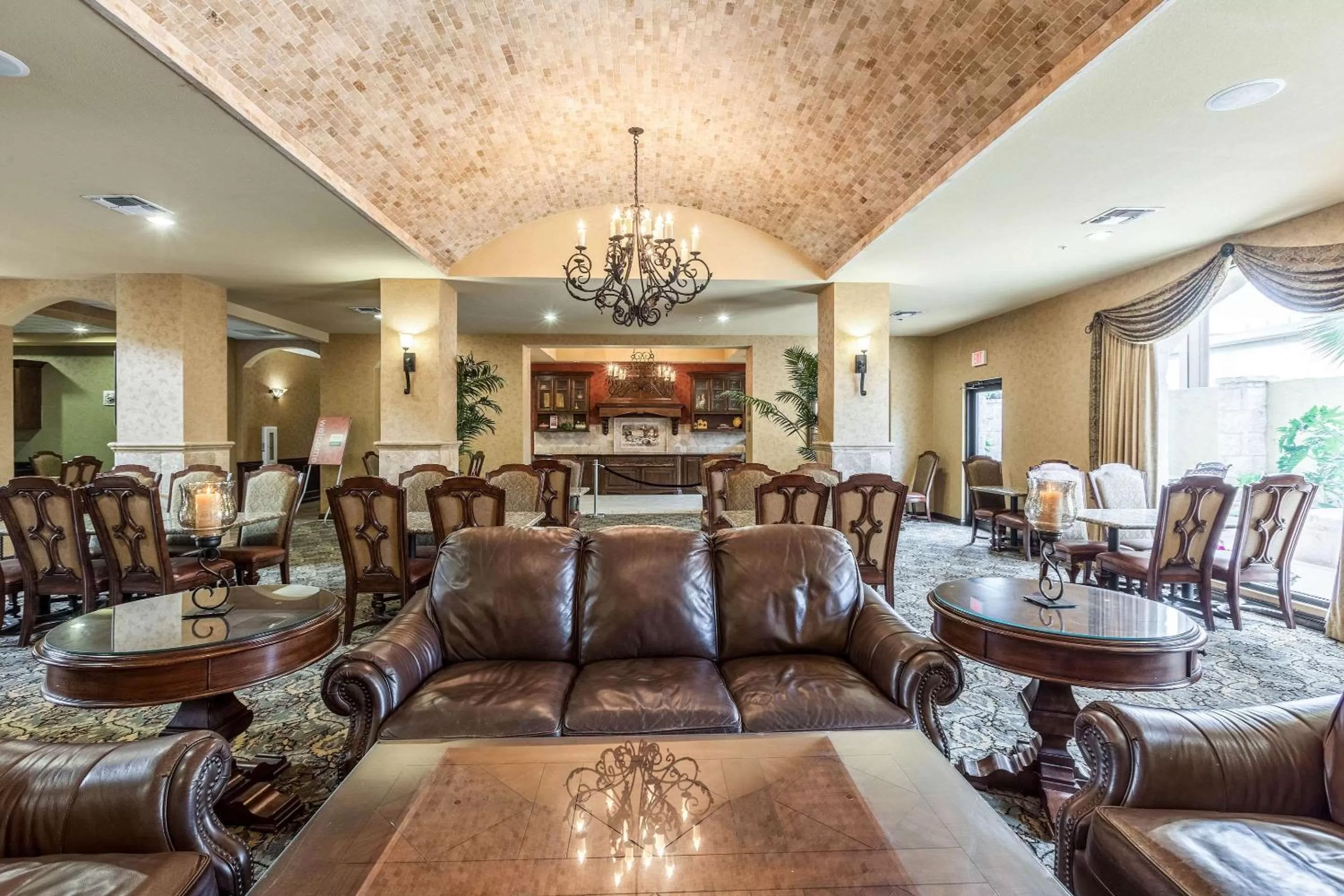 Lobby or reception in Comfort Suites Alamo-River walk