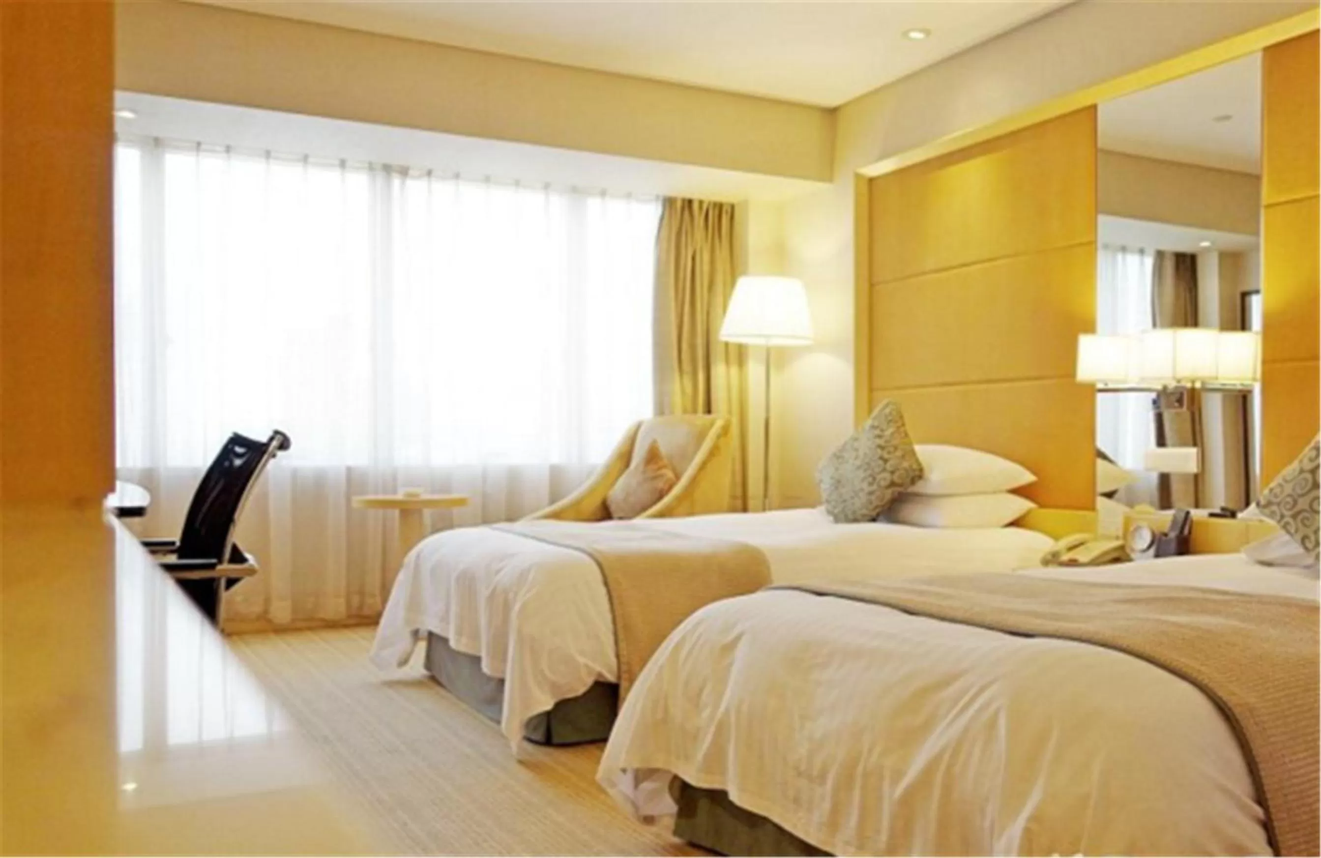 Bed in Jin Jiang Tower