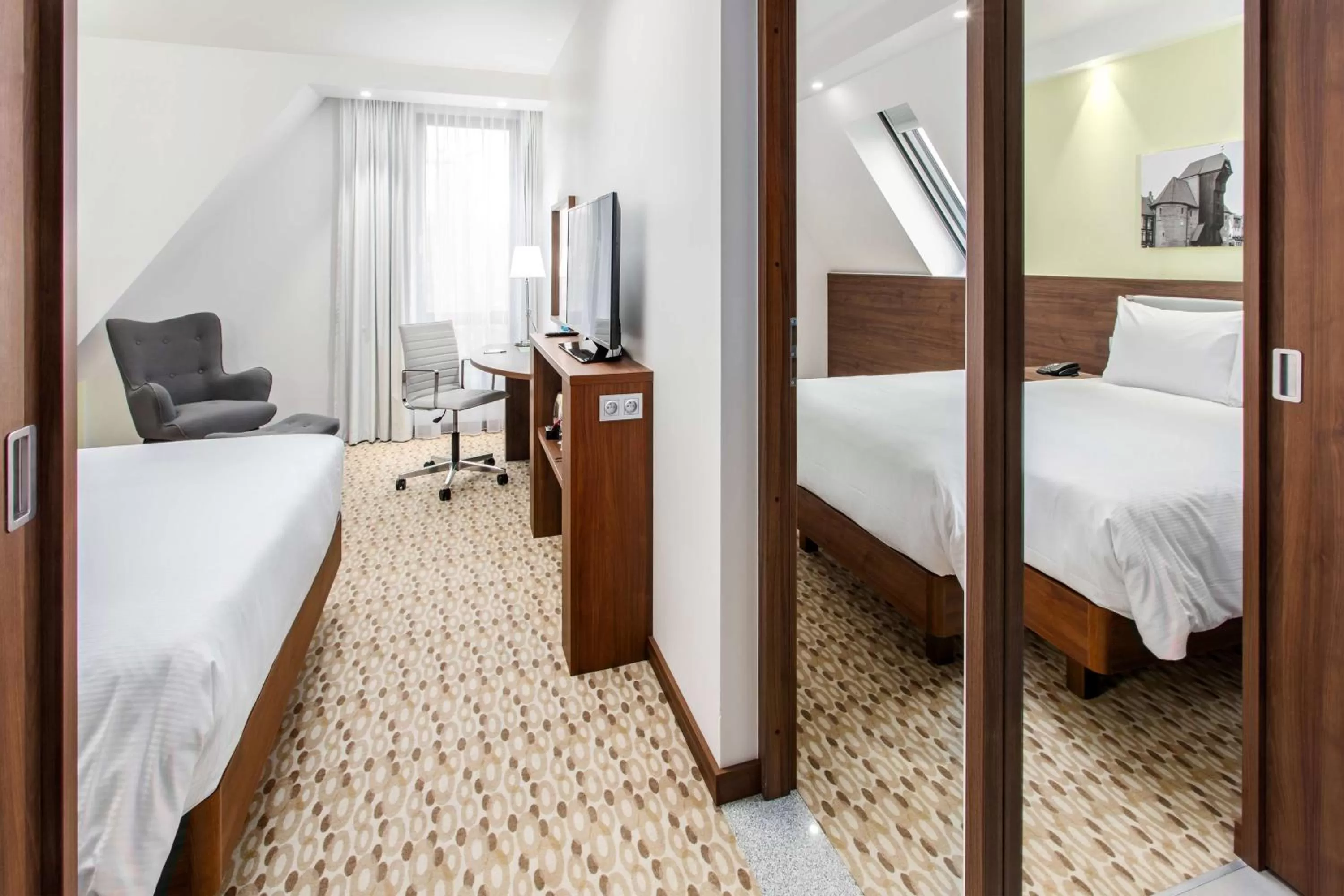 Bed in Hampton By Hilton Gdansk Oliwa