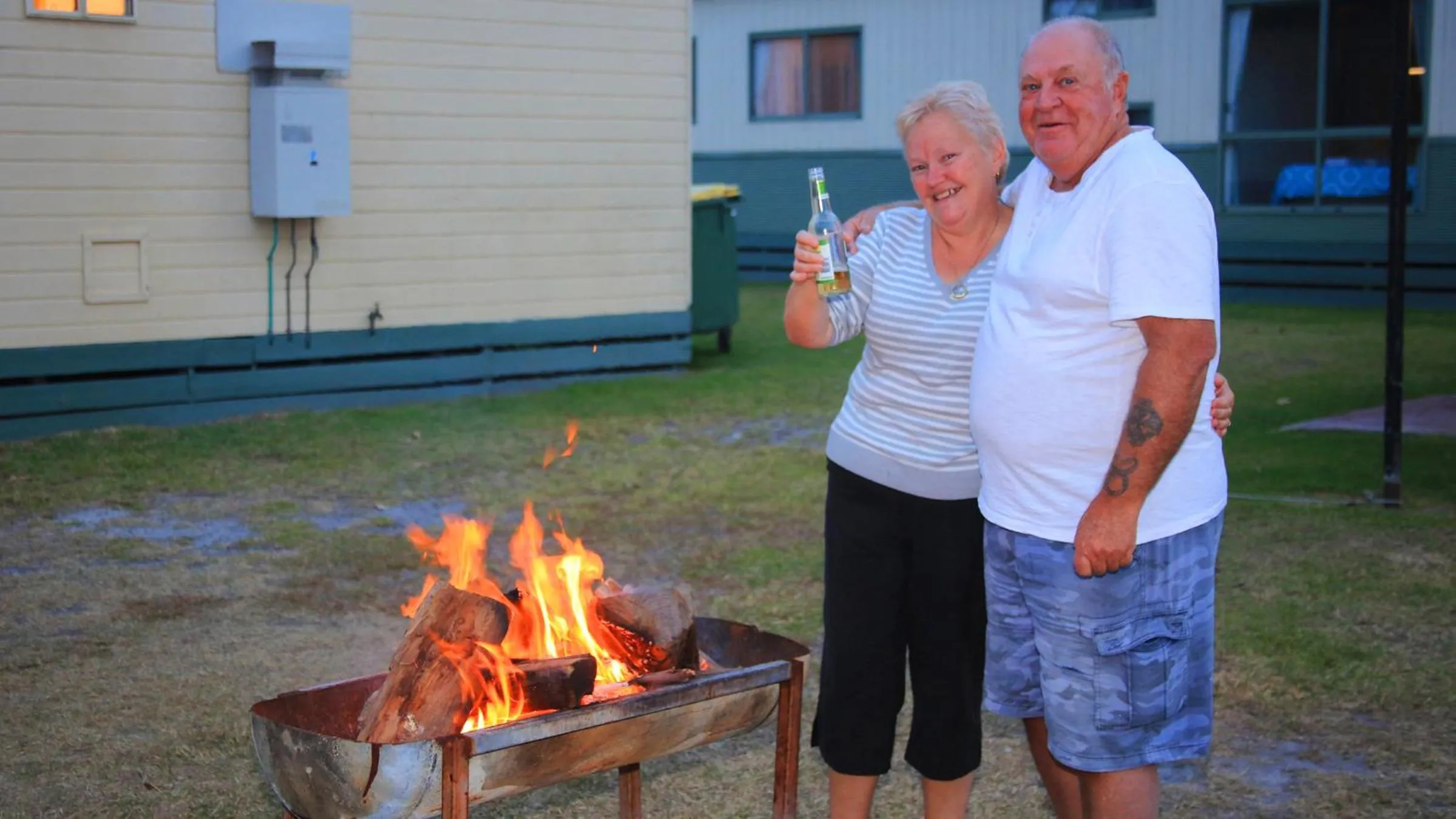 Guests in Eden Gateway Holiday Park