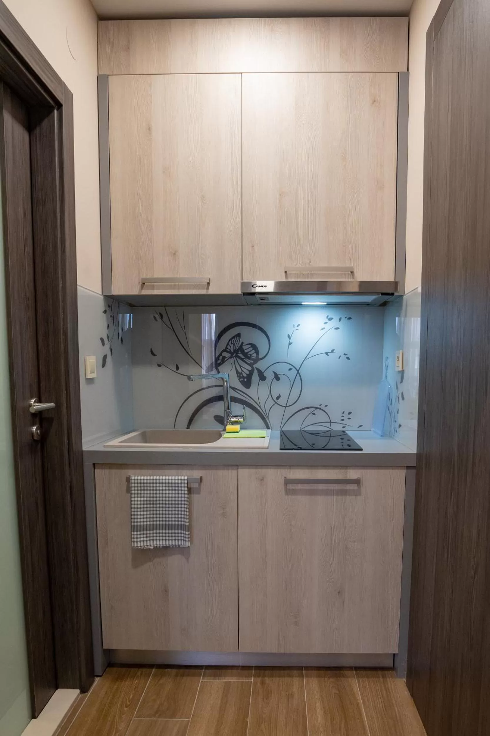 Kitchen or kitchenette in Bed&Breakfast Novalis