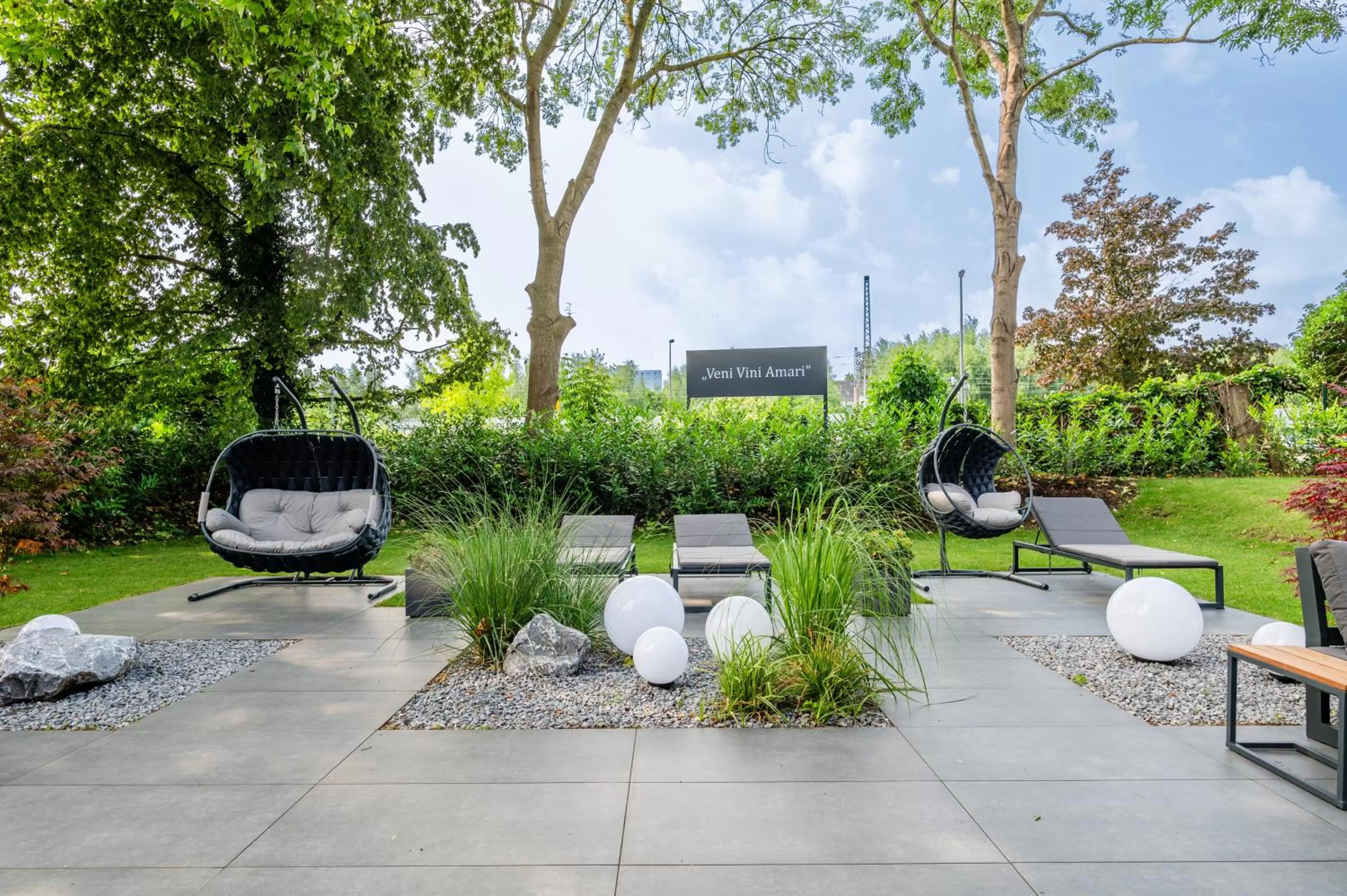 Garden in Sellmann´s Boutique Hotel