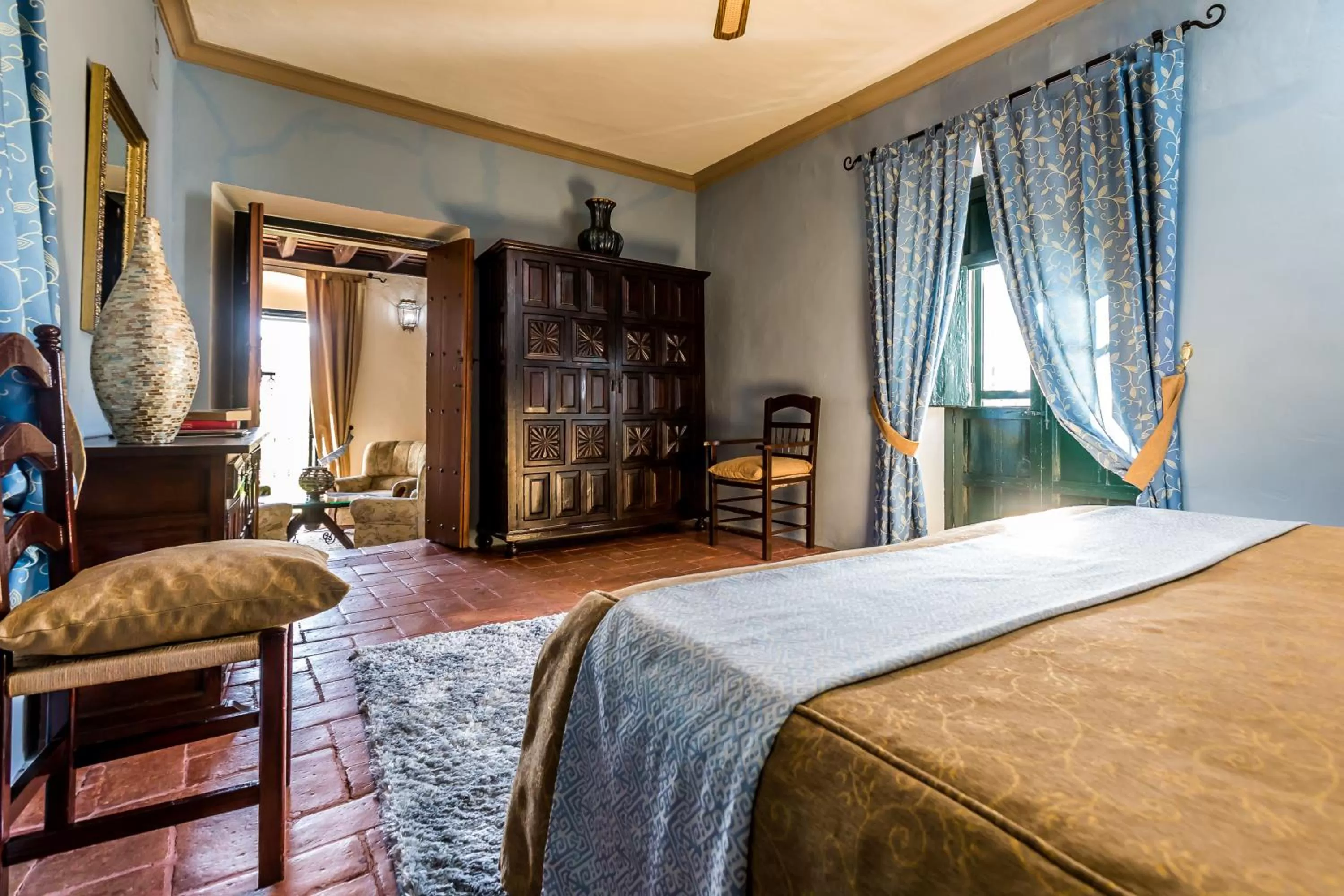 Bed in Hacienda El Santiscal