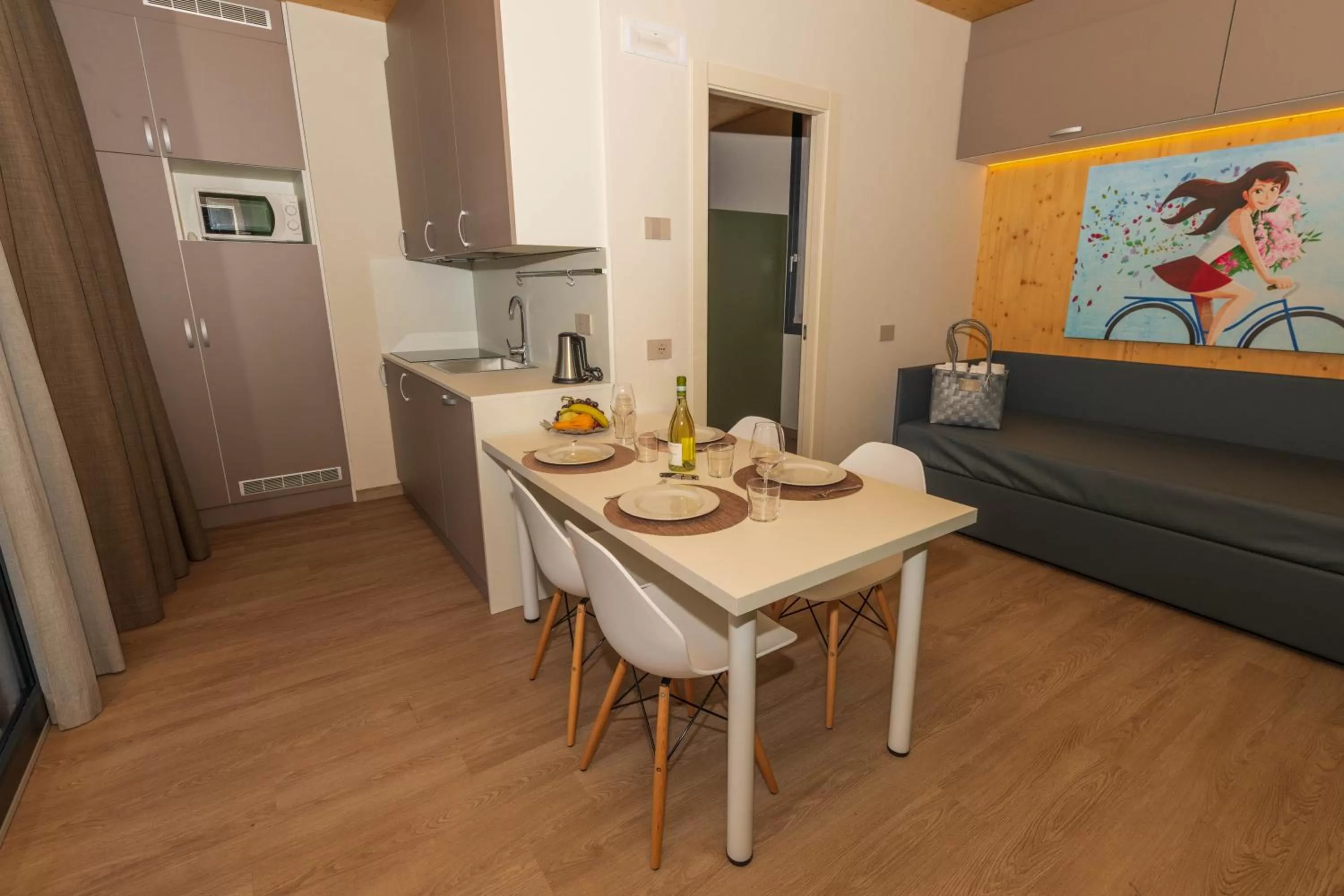 Dining area in Borgo Stazione Bike Inn