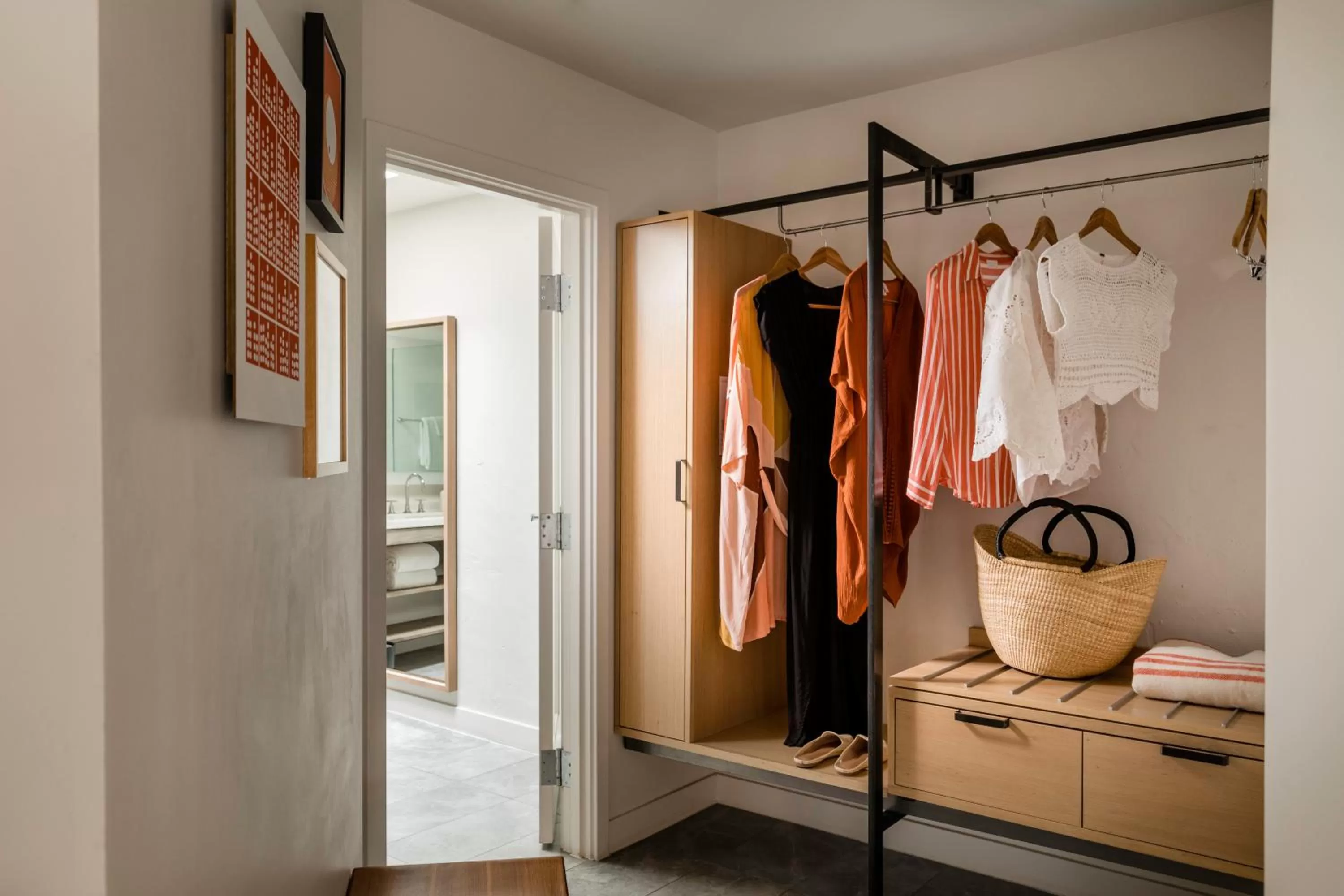 wardrobe in Andaz Scottsdale Resort & Bungalows