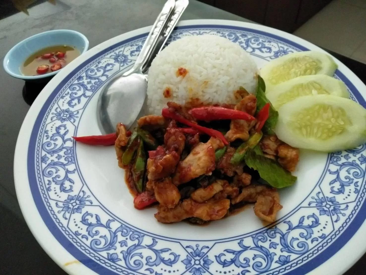 Food in Amatara Hotel