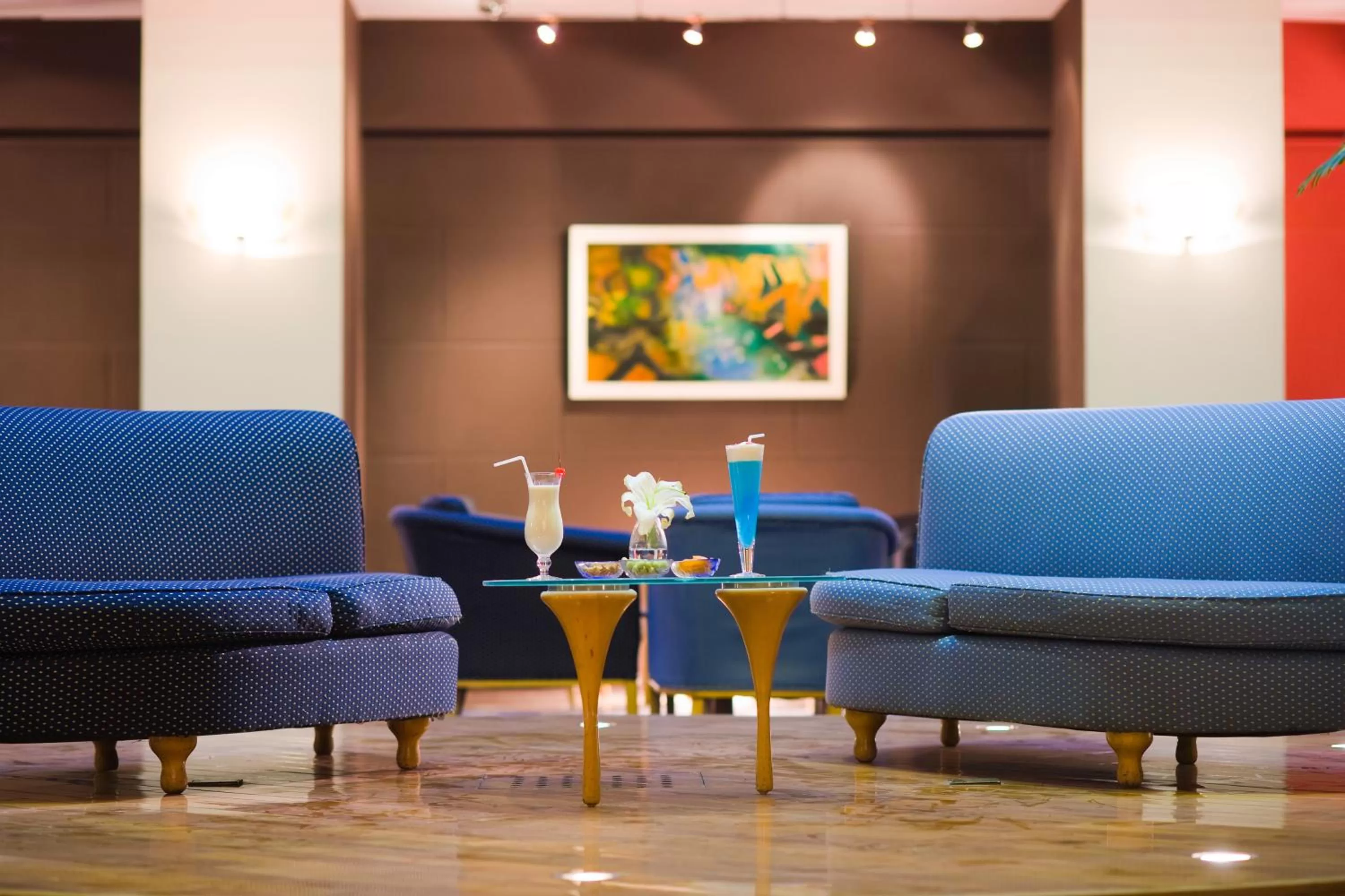 Lounge or bar in Beijing XinQiao Hotel