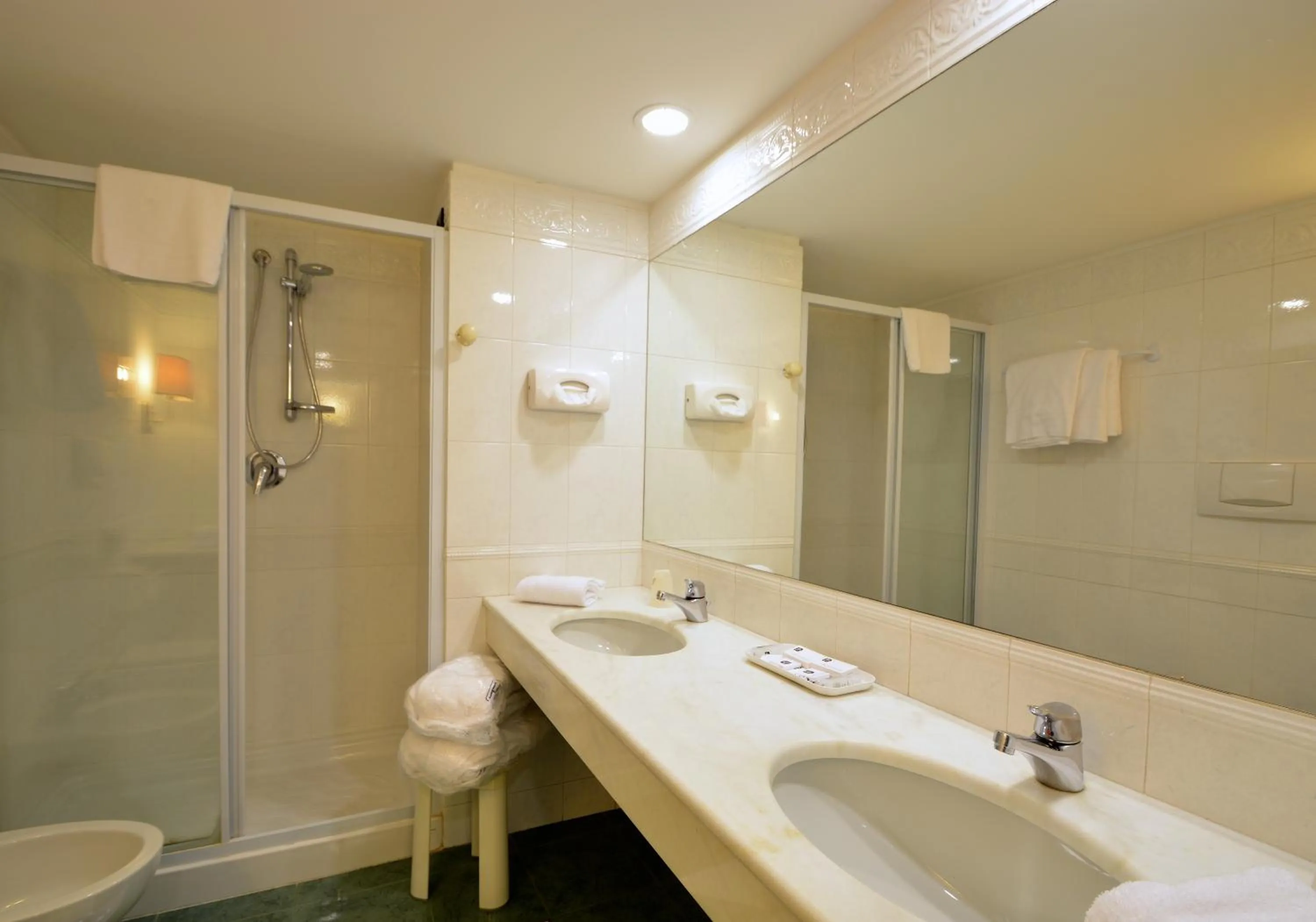 Bathroom in Best Western Hotel Genio