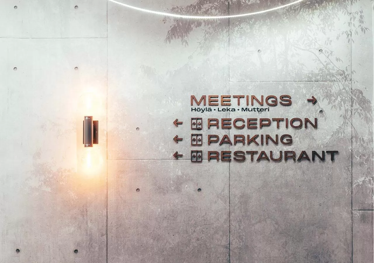 Logo/Certificate/Sign in Clarion Hotel Mestari