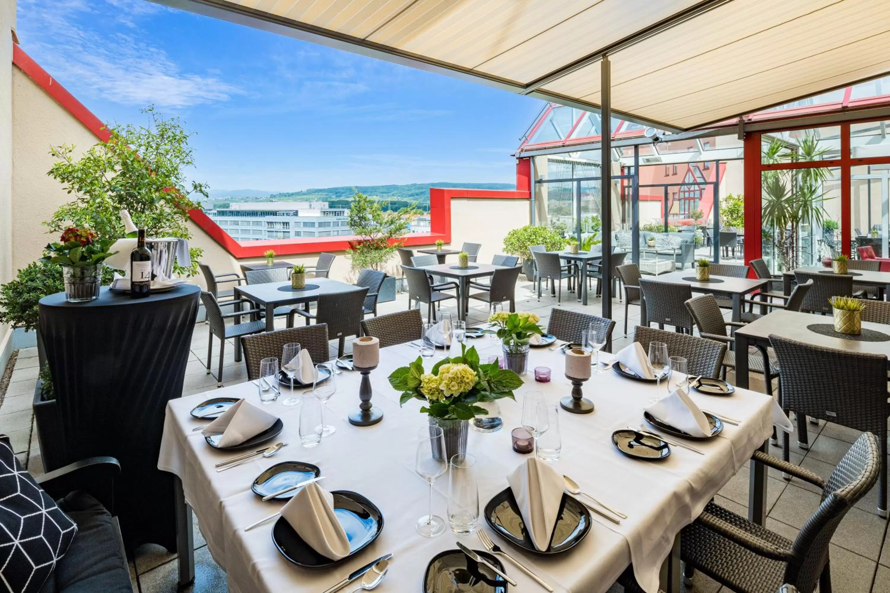 Restaurant/places to eat in Best Western Hotel Dreiländerbrücke Weil am Rhein / Basel