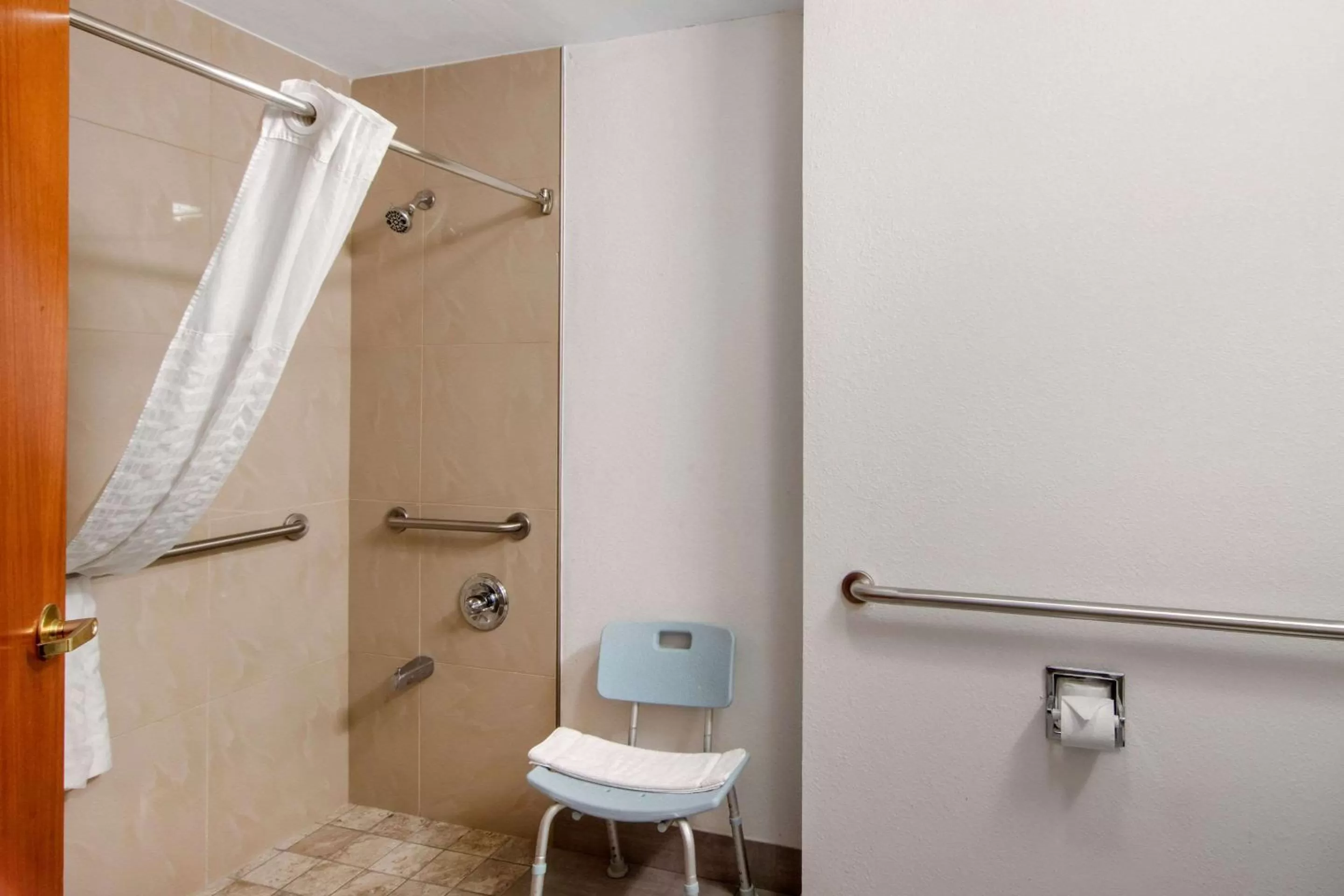 Bathroom in Clarion Suites Duluth I-85