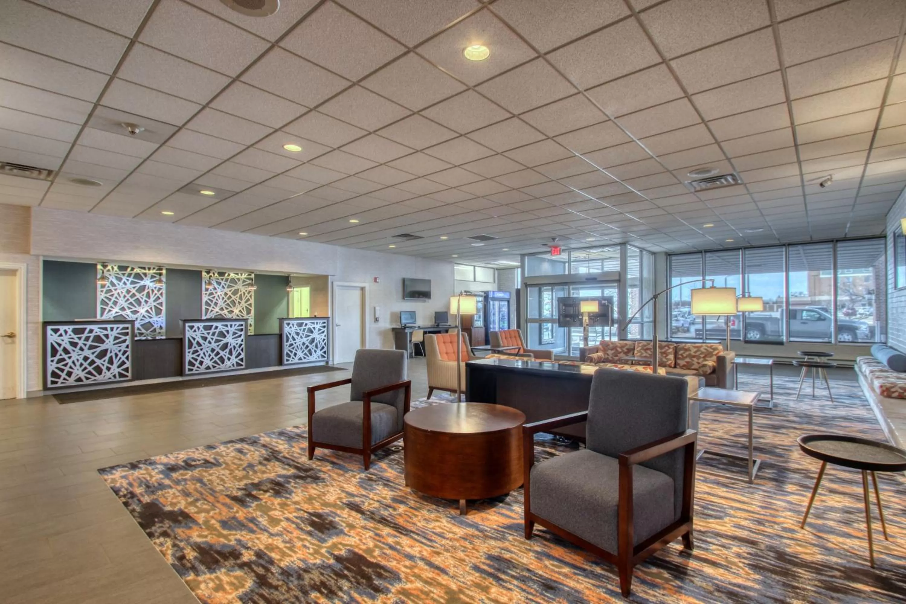 Lobby or reception in Radisson Hotel and Conference Center Fond du Lac