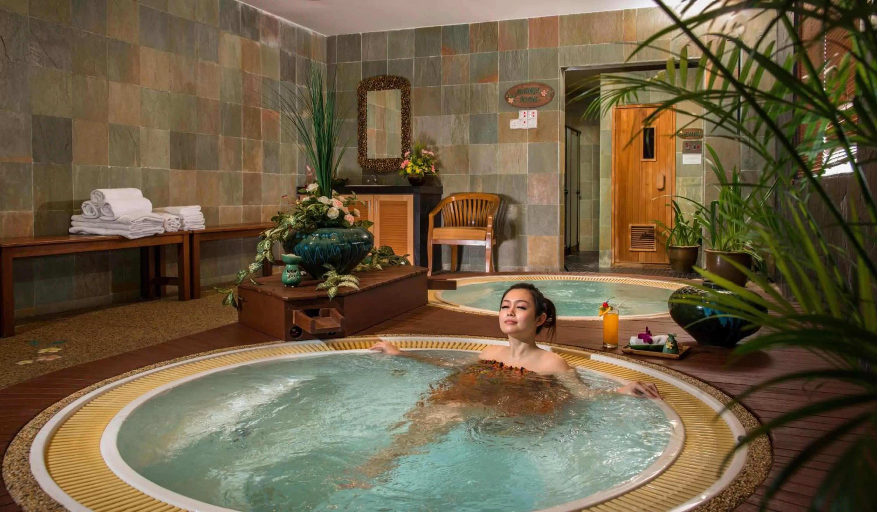 Hot Tub in Pearl View Hotel Prai, Penang