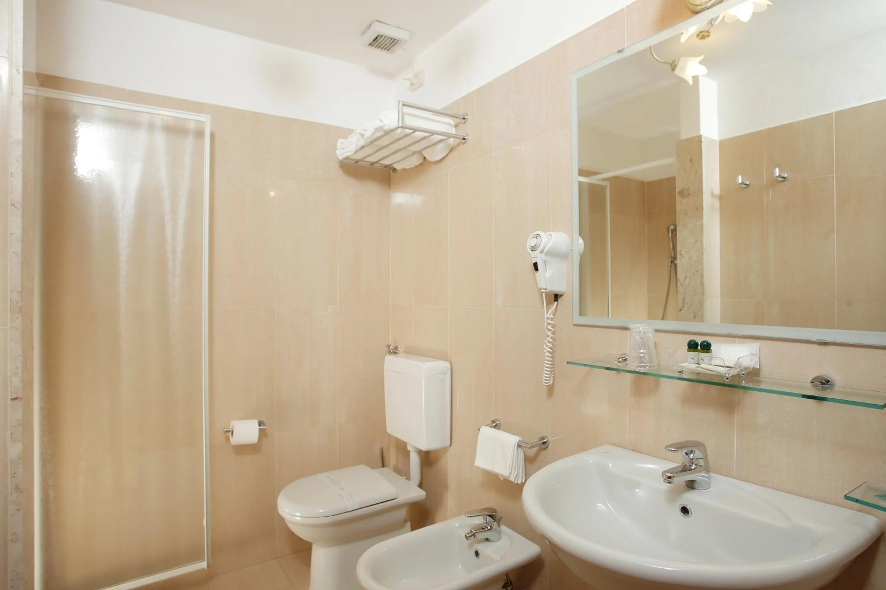 Bathroom in Hotel Michelangelo