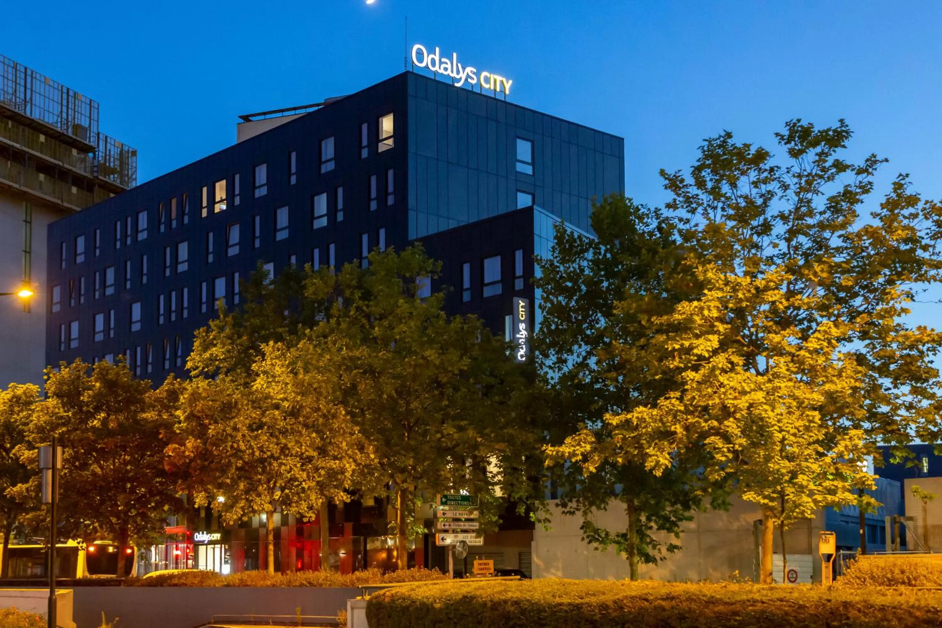 Property building in Appart Hotel Odalys City Le Havre Centre