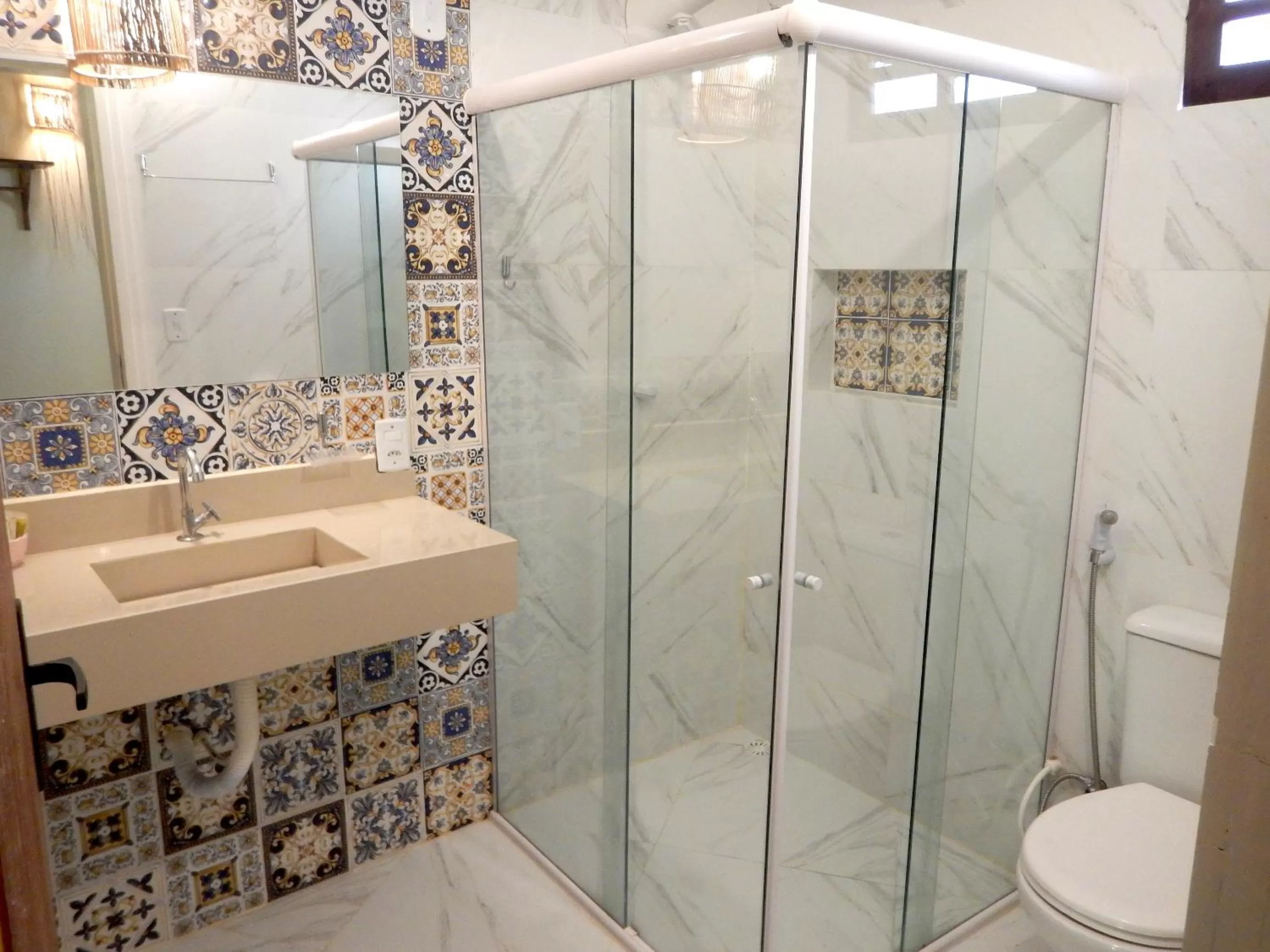 Bathroom in Pousada do Sonho