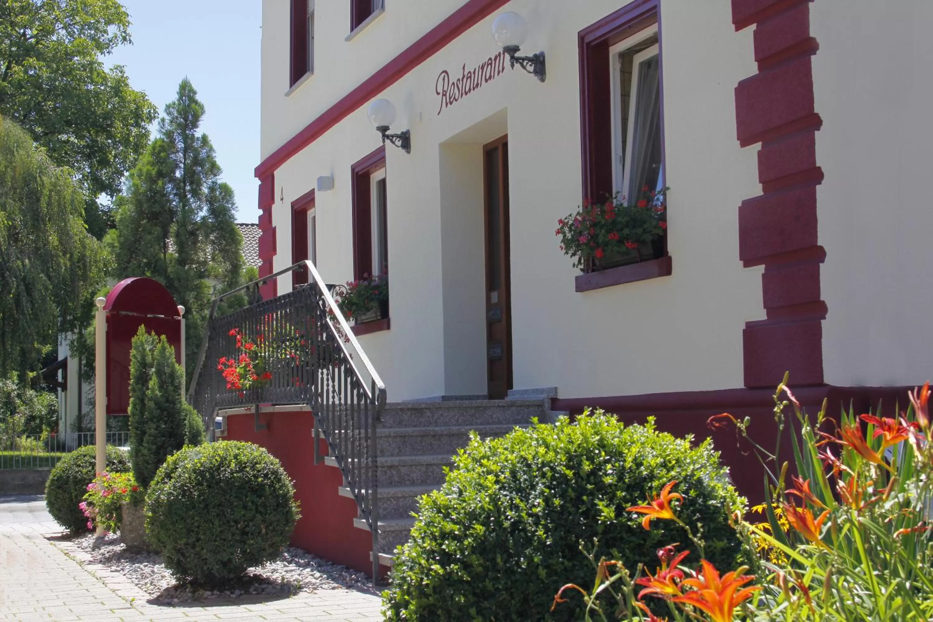Property building in Hotel Garni Traube