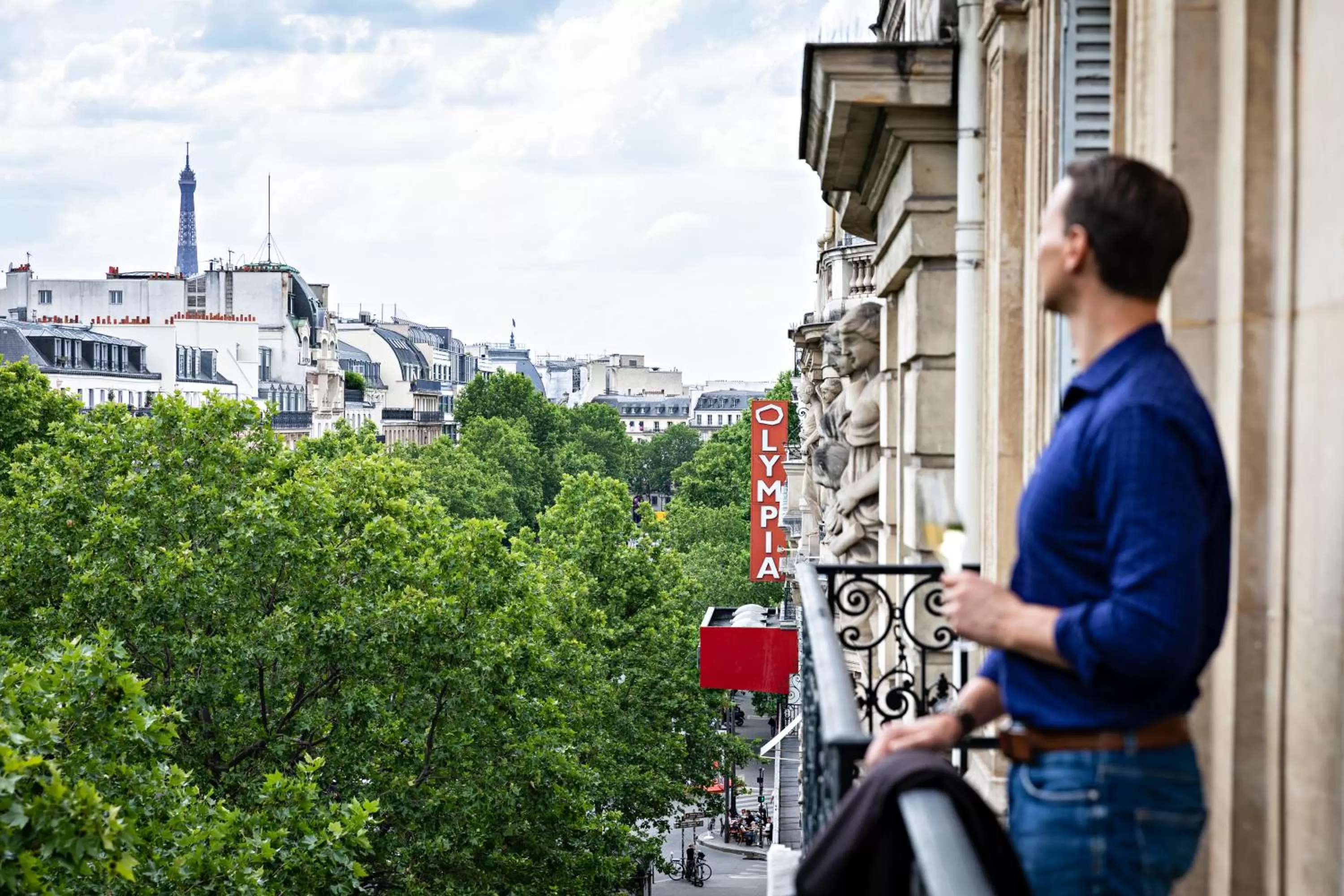 Balcony/Terrace in Sofitel Le Scribe Paris Opera