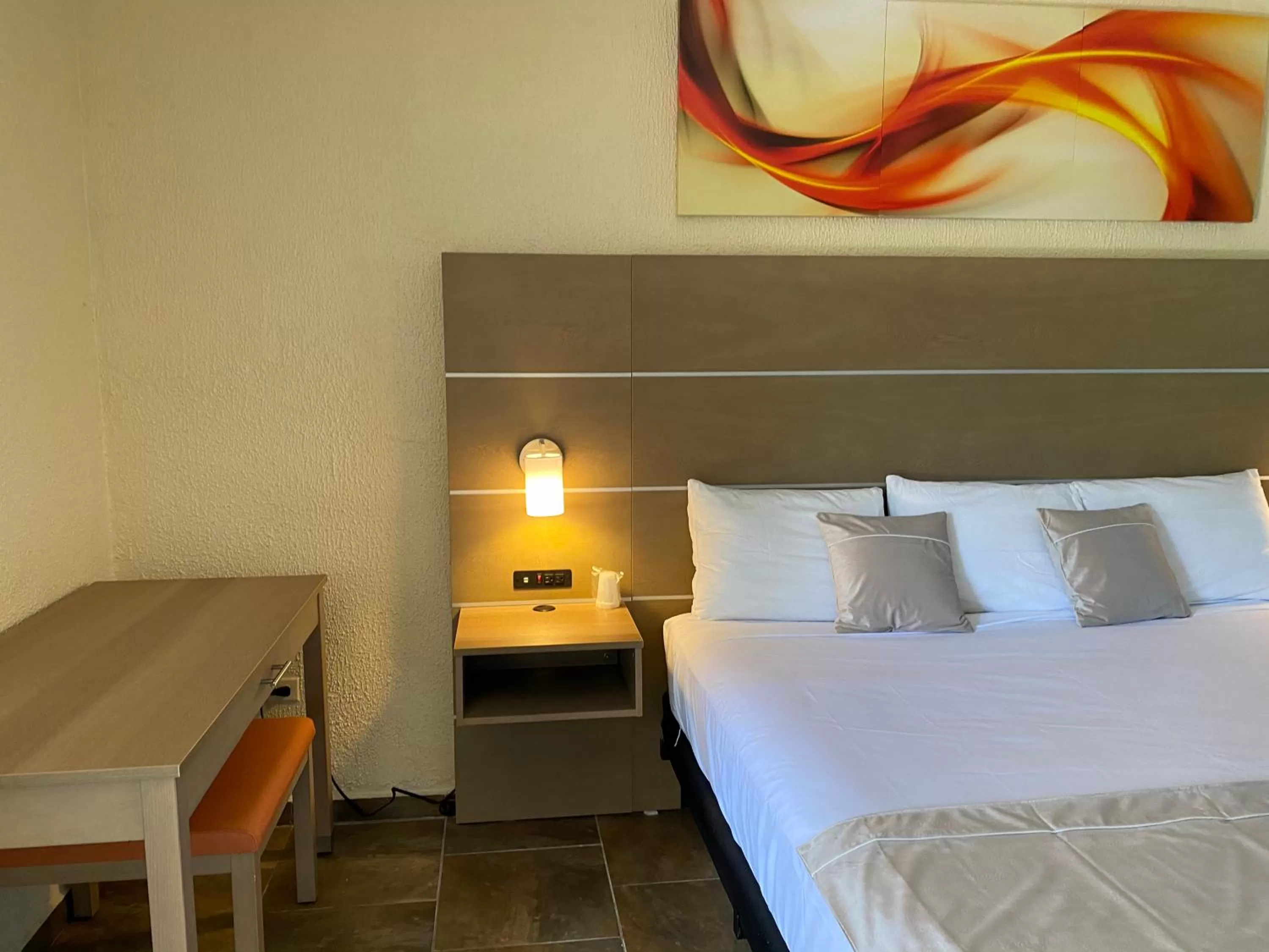 Bed in Hotel El Guajataca