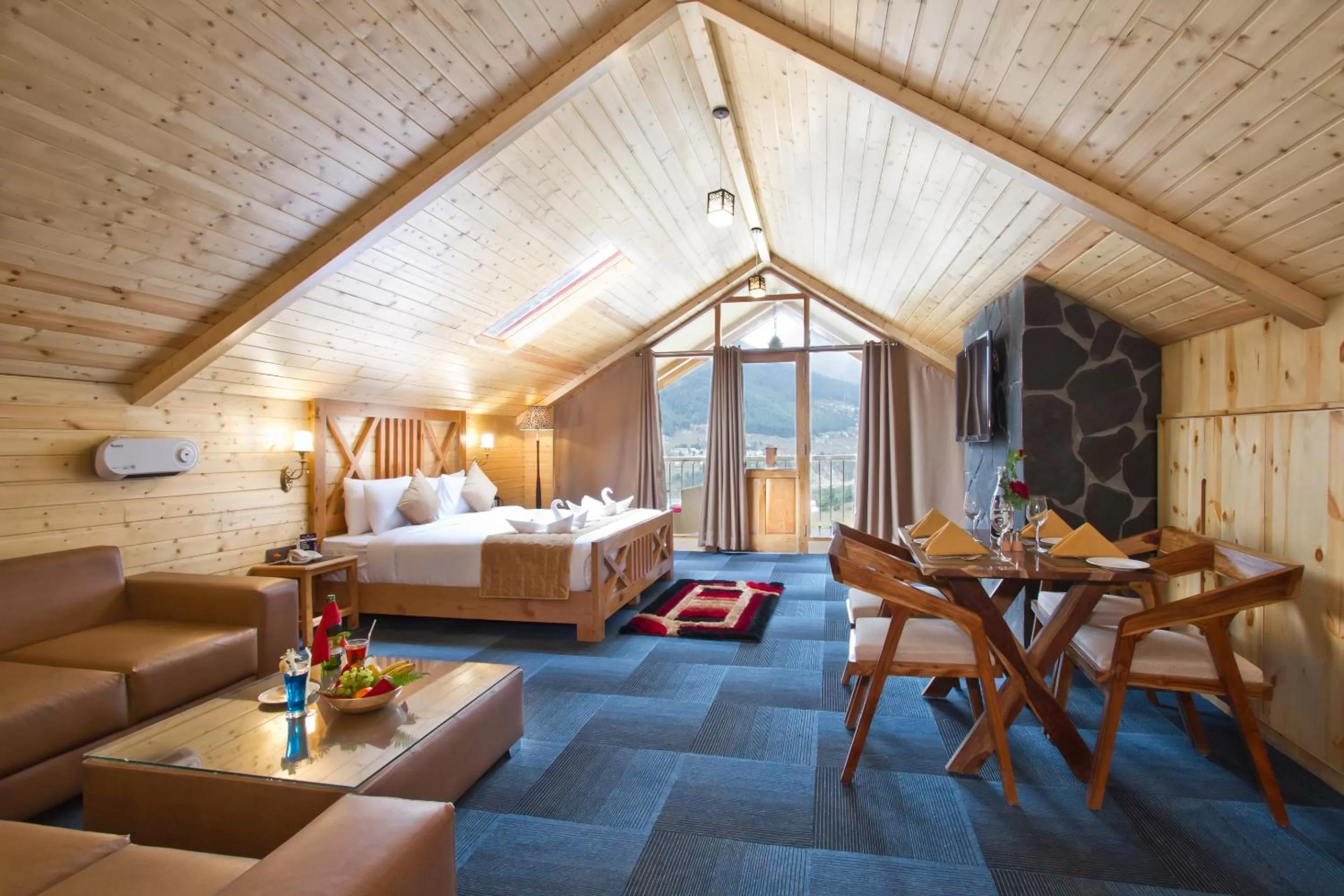 Bed in The Whitestone Resorts