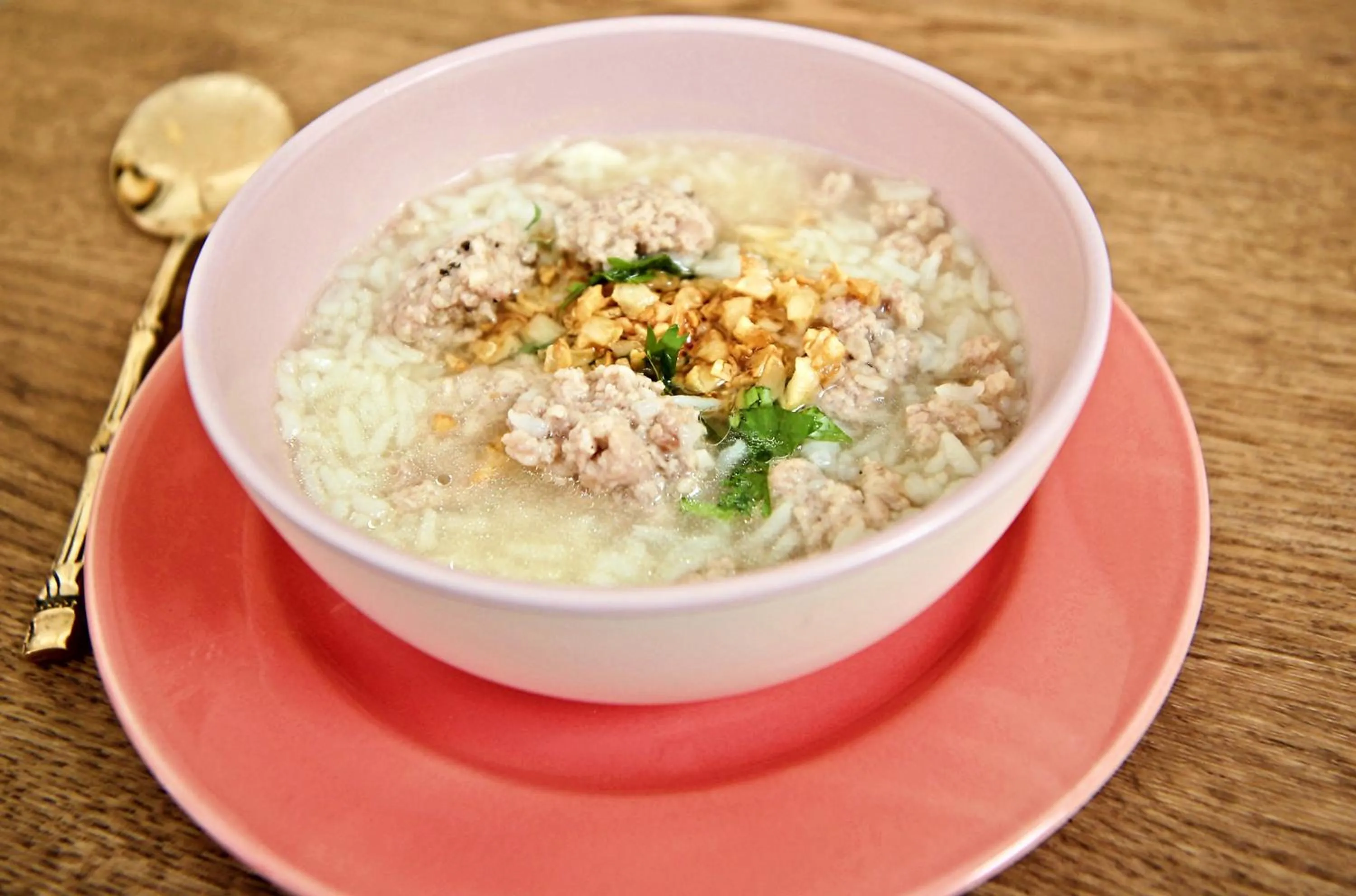 Asian breakfast in The Myth - Sud Sathorn