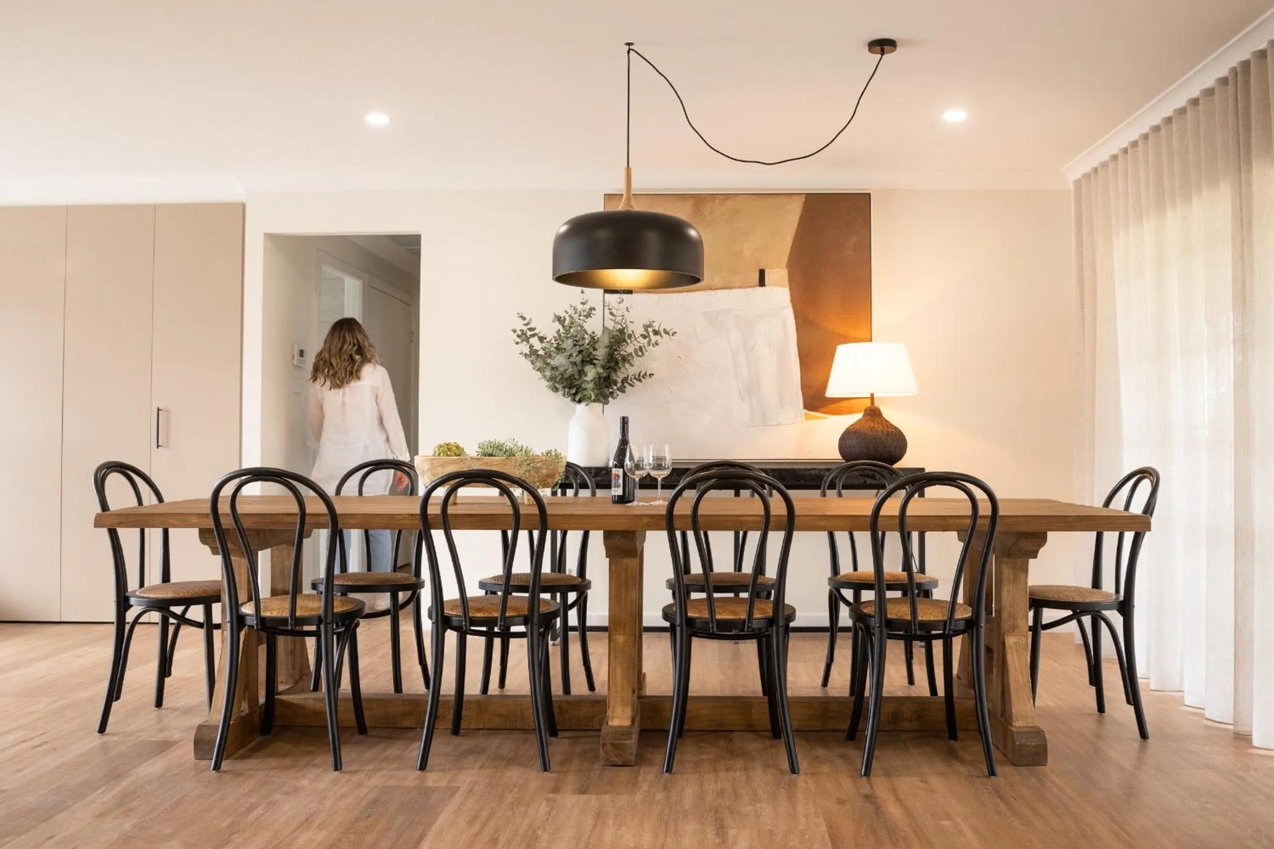 Dining area in Hermitage Lodge