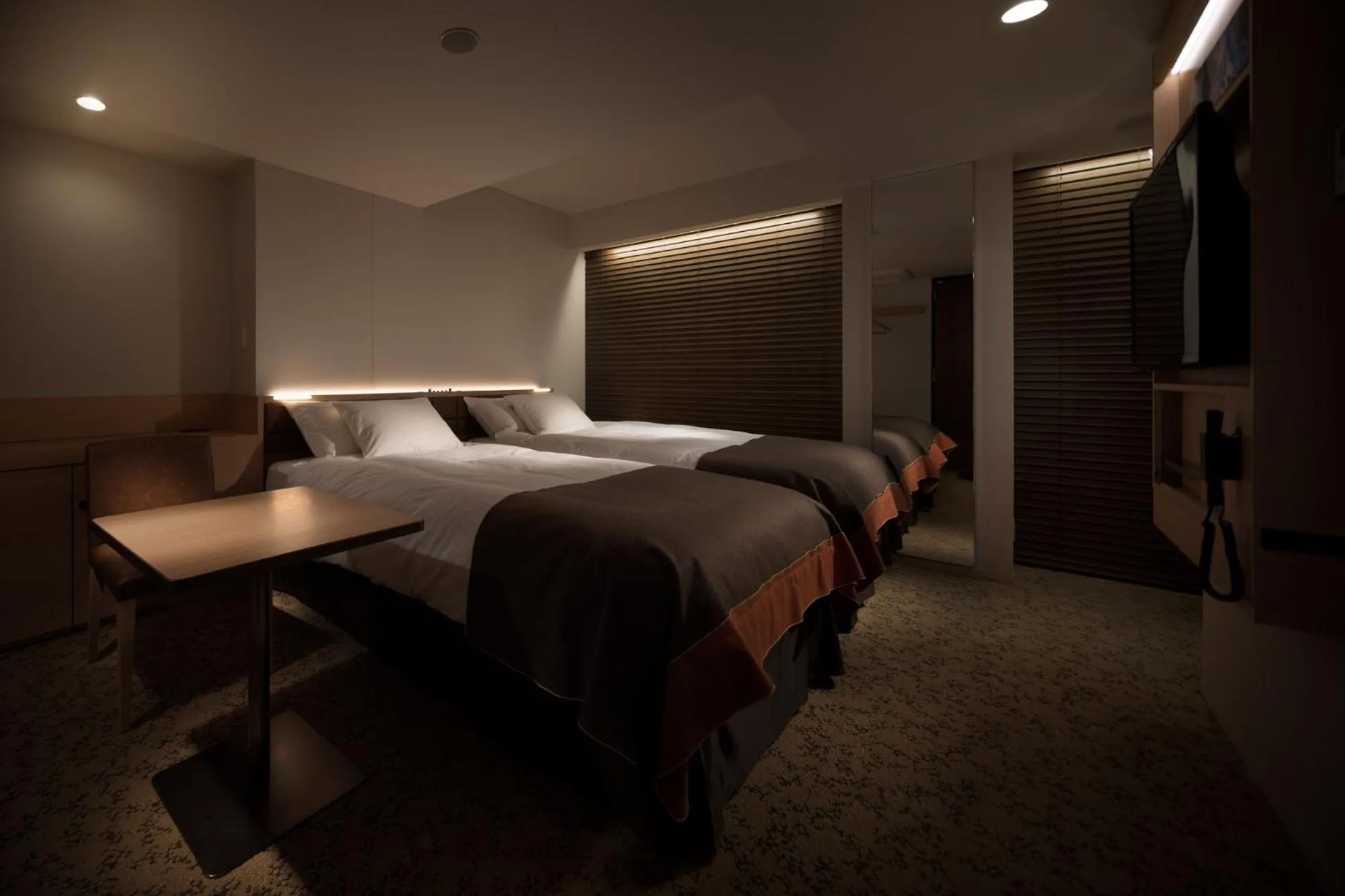 Bed in Nest Hotel Tokyo Hanzomon