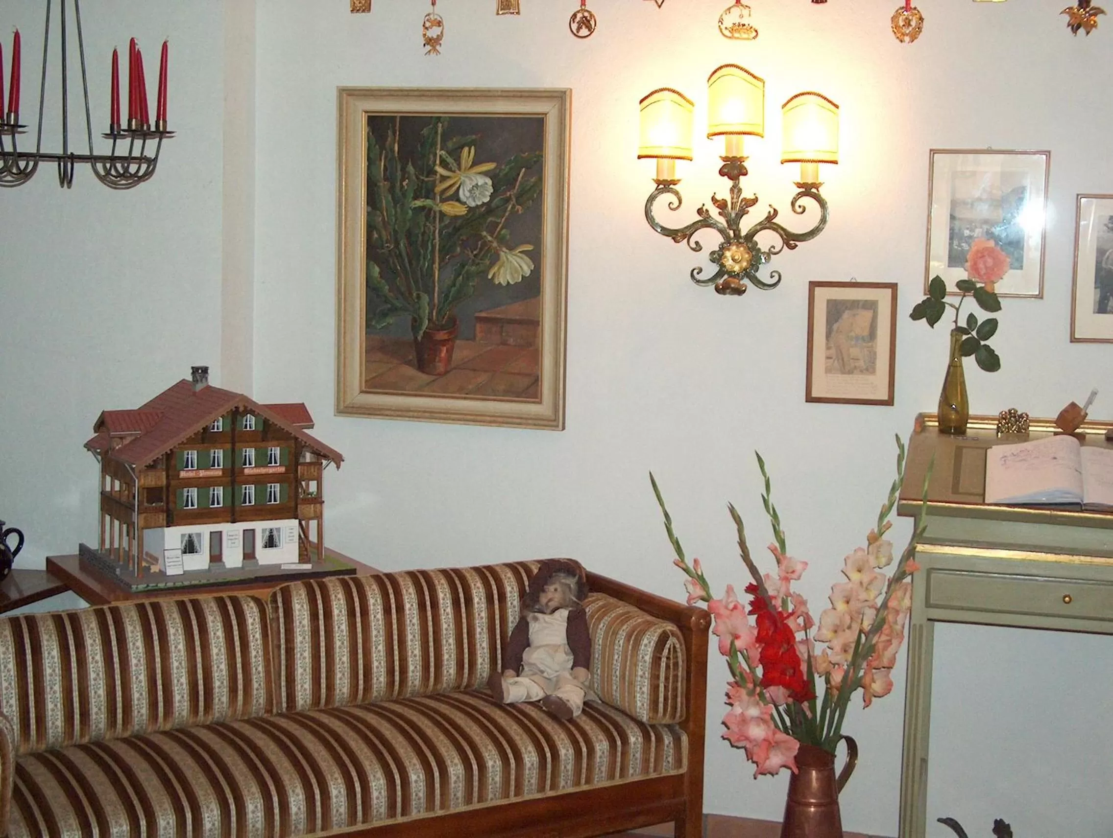 Lobby or reception in Hotel Gletschergarten