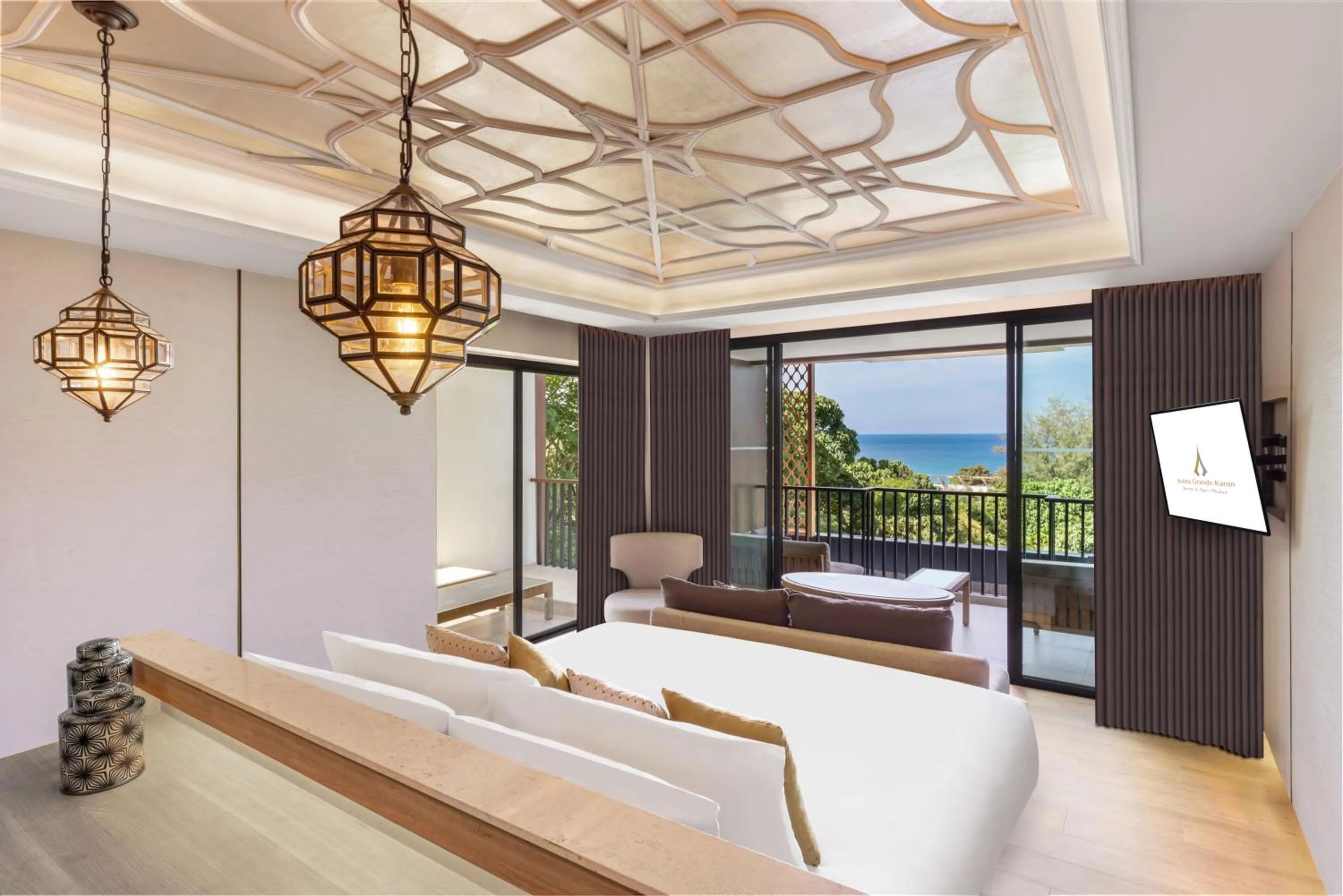 Sea view, Bed in Avista Grande Phuket Karon - MGallery