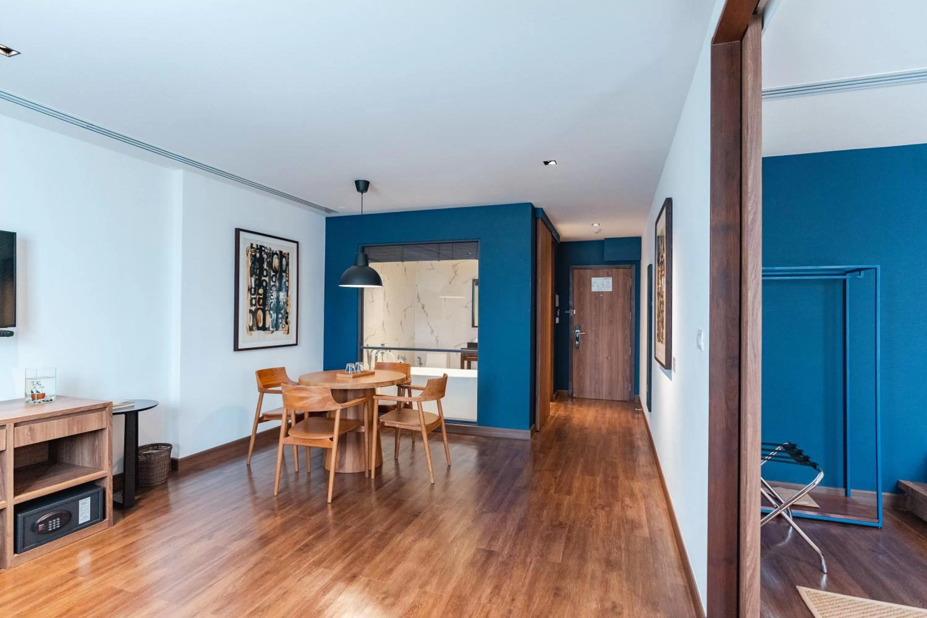 Seating area in QUU HOTEL Chiang Mai