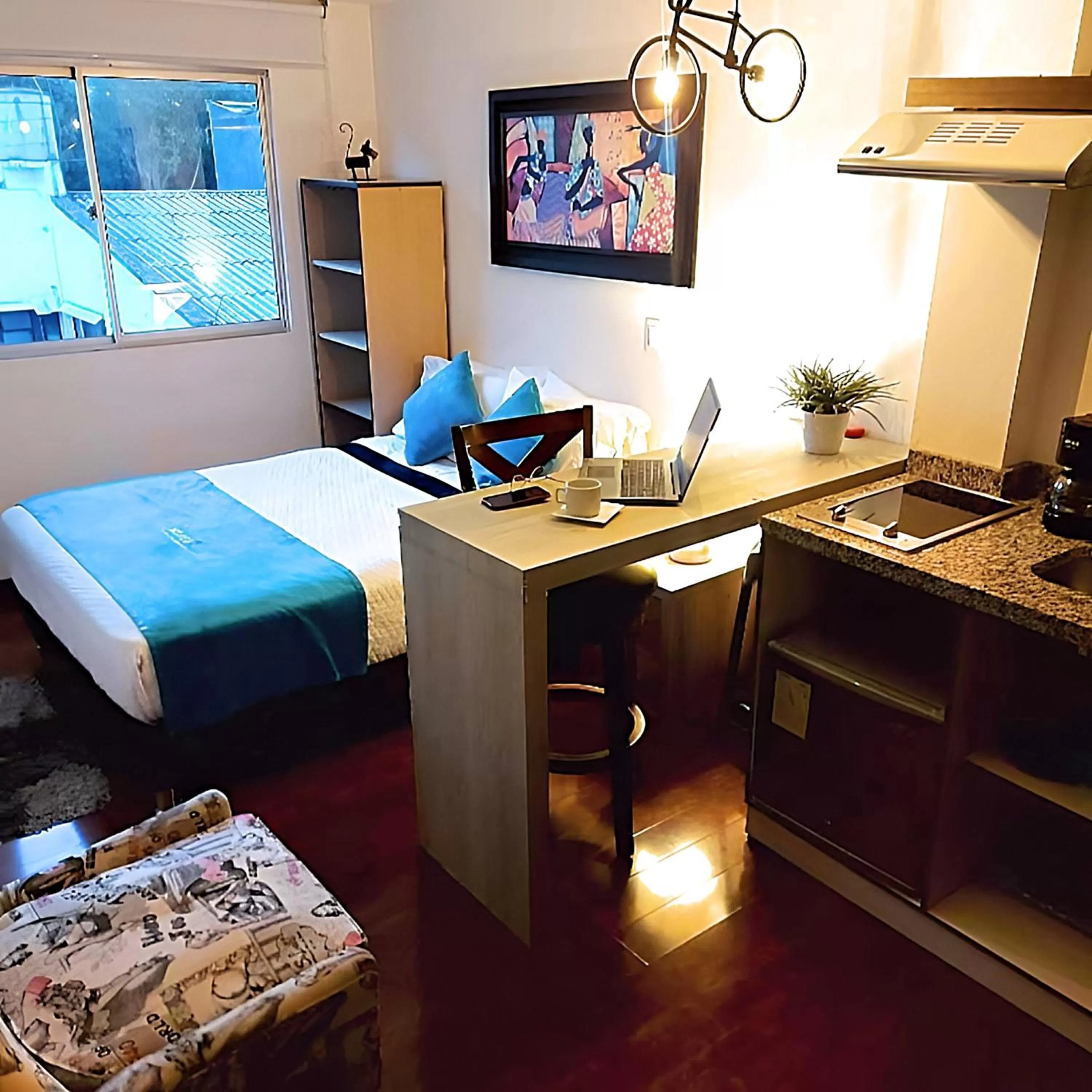 Photo of the whole room in Hotel Santa Cruz Bogotá