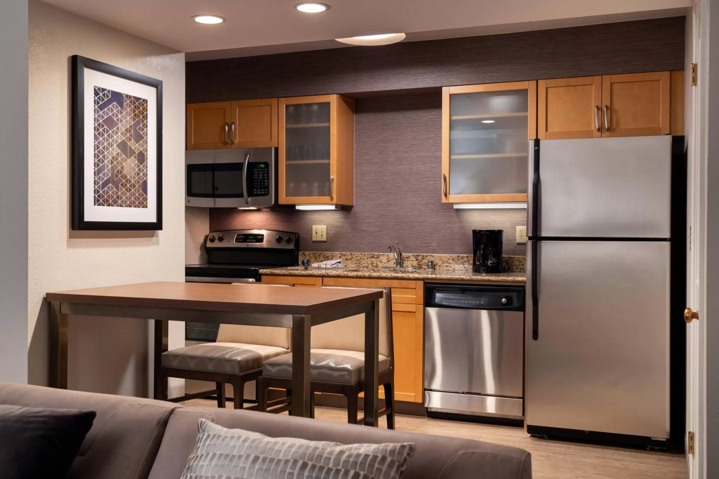 Kitchen or kitchenette in Residence Inn by Marriott Las Vegas Convention Center