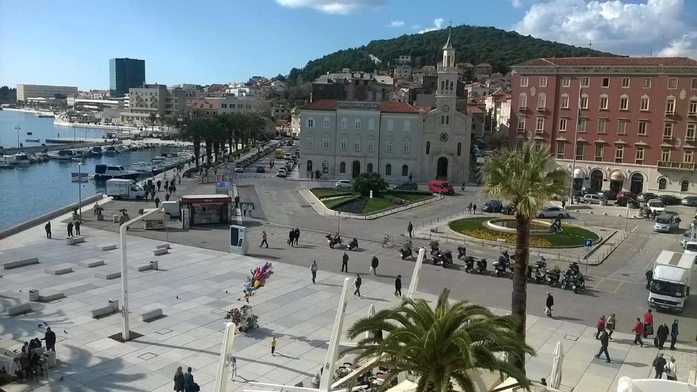 Landmark view in Luxury rooms Skystar-Split