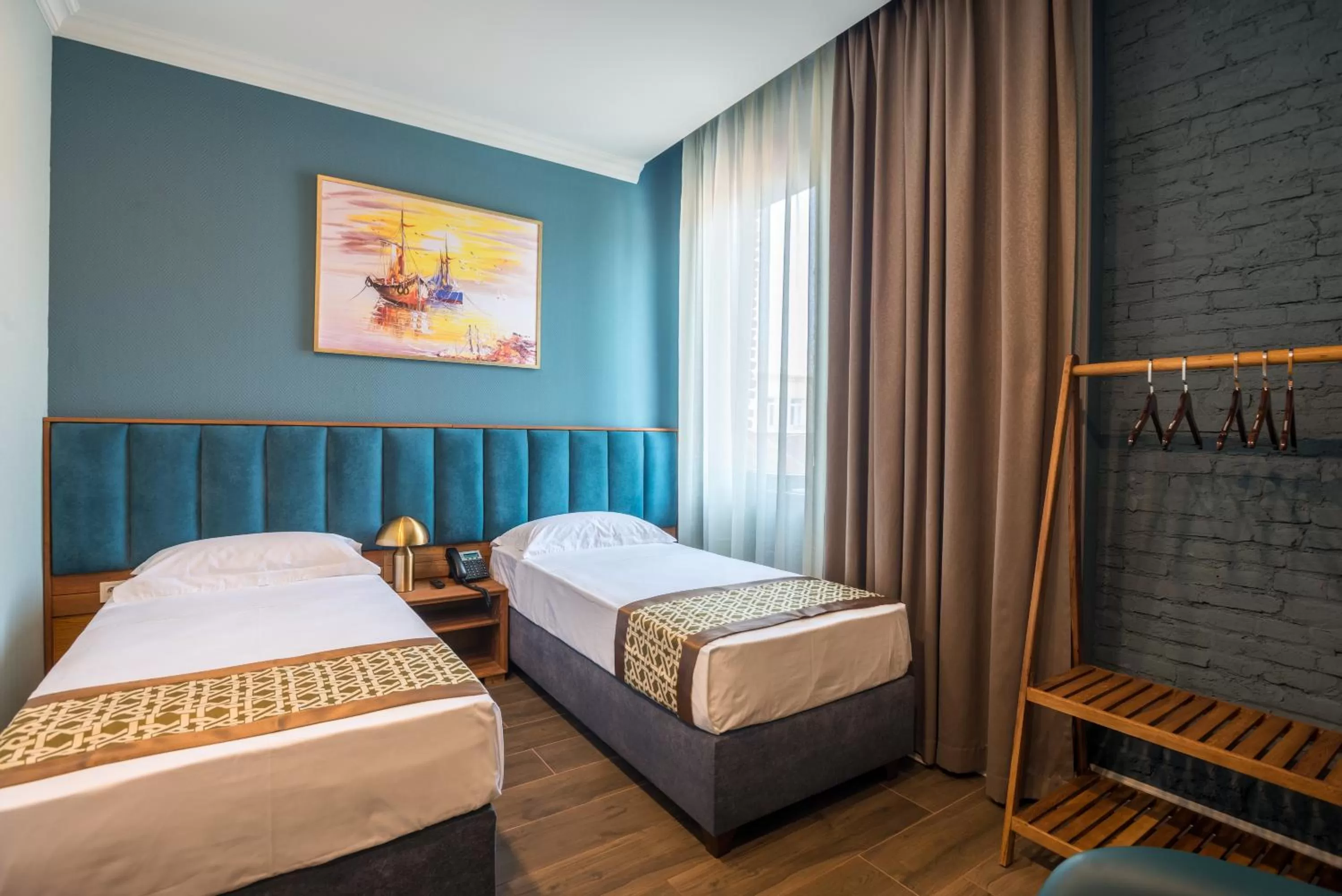 Bed in Grand Opera Hotel