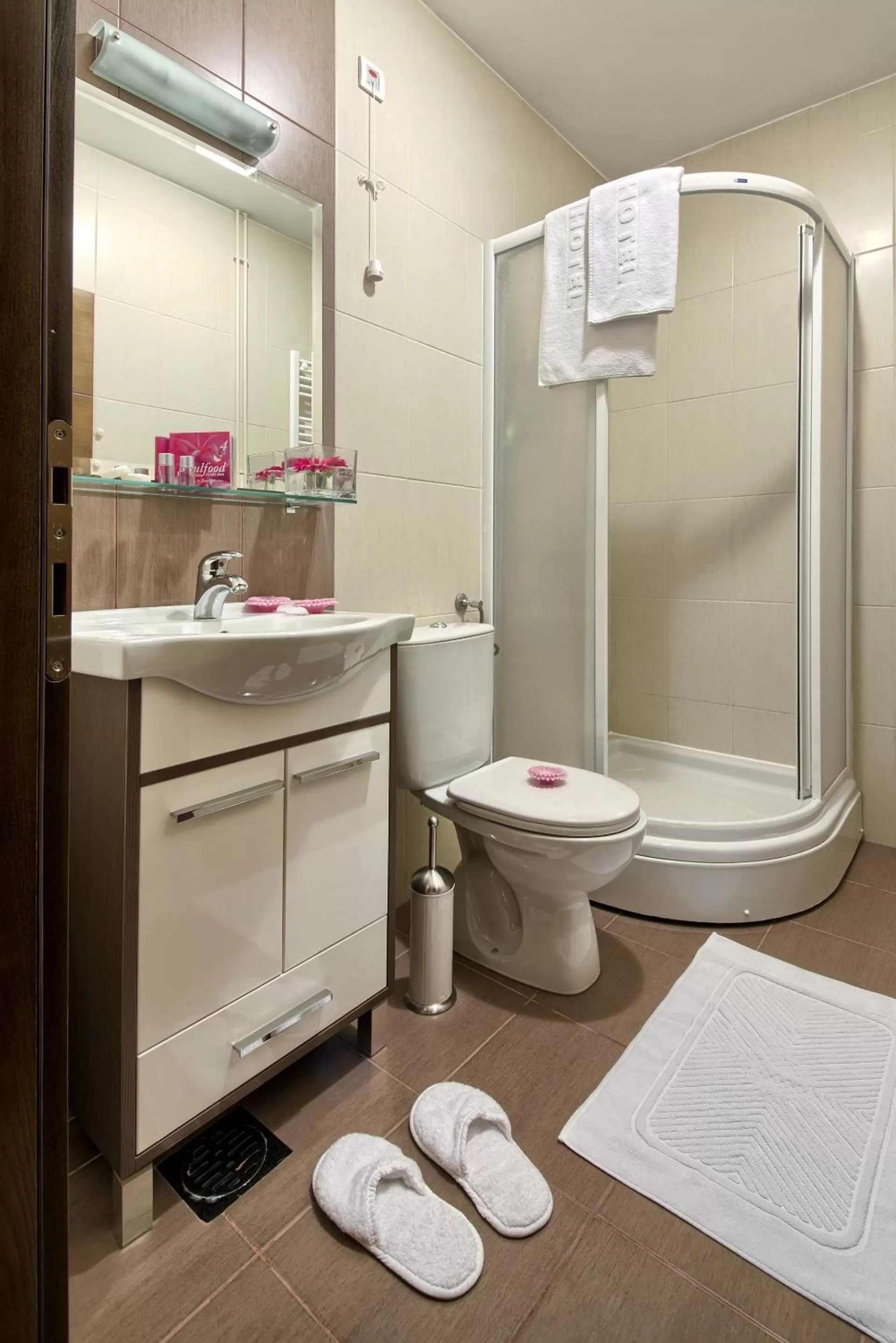 Bathroom in Garni Hotel Central Lux