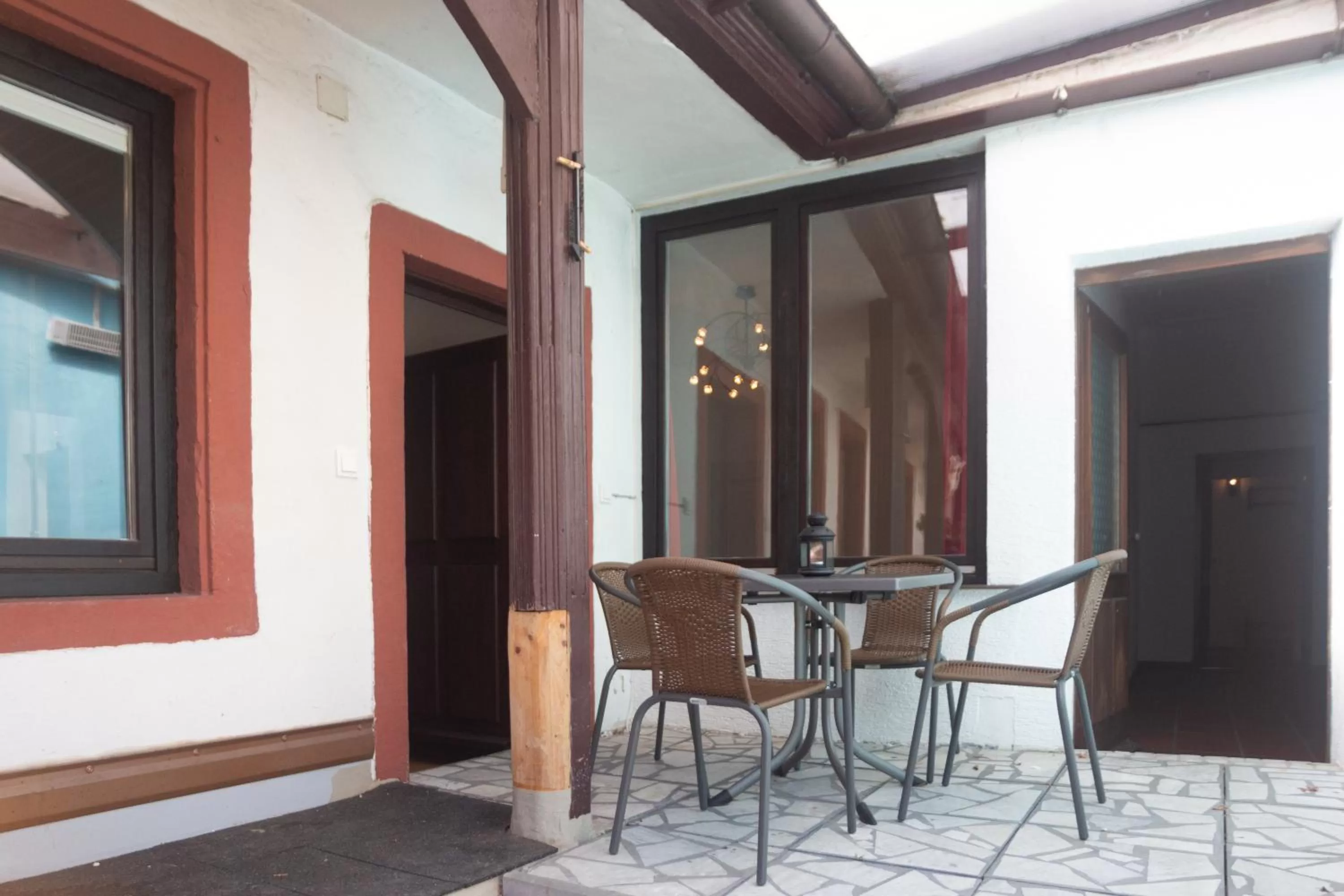 Balcony/Terrace in Hotel-Restaurant Hackteufel