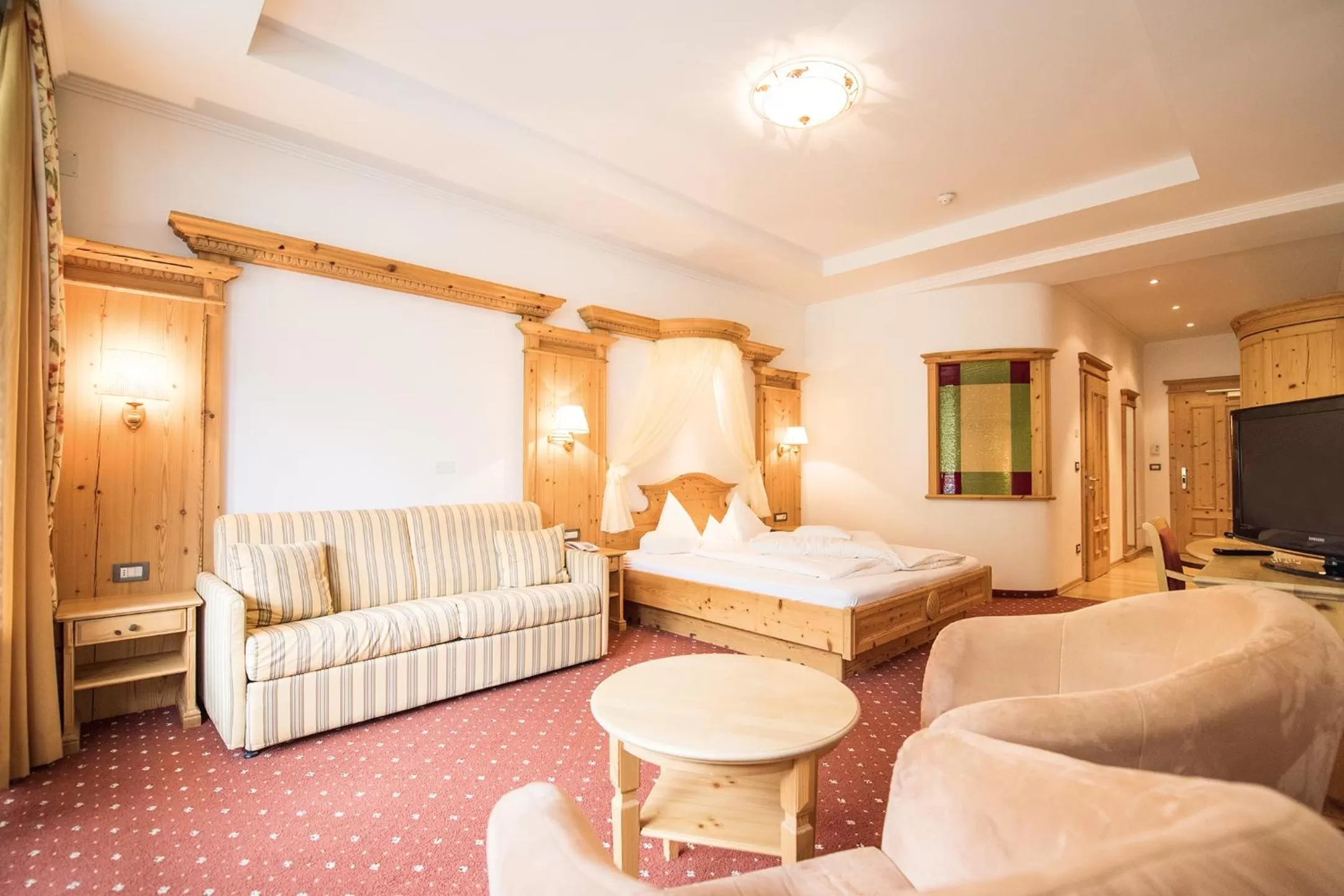 Junior Suite with Balcony - single occupancy in Die Post am Ortler