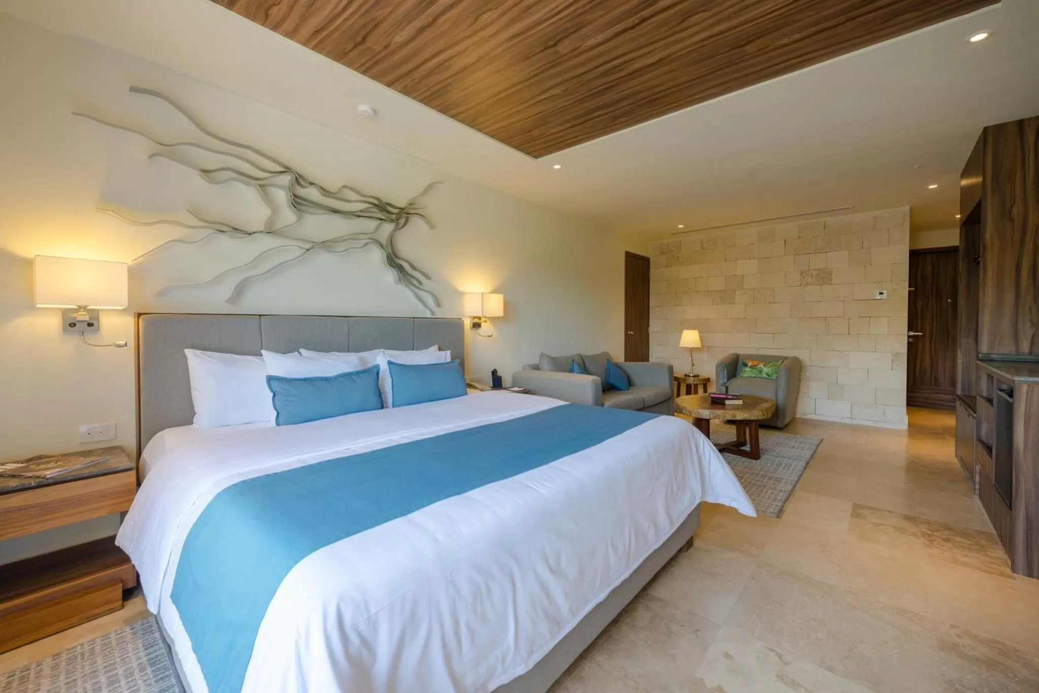 Bedroom in Naay Tulum Curamoria Collection