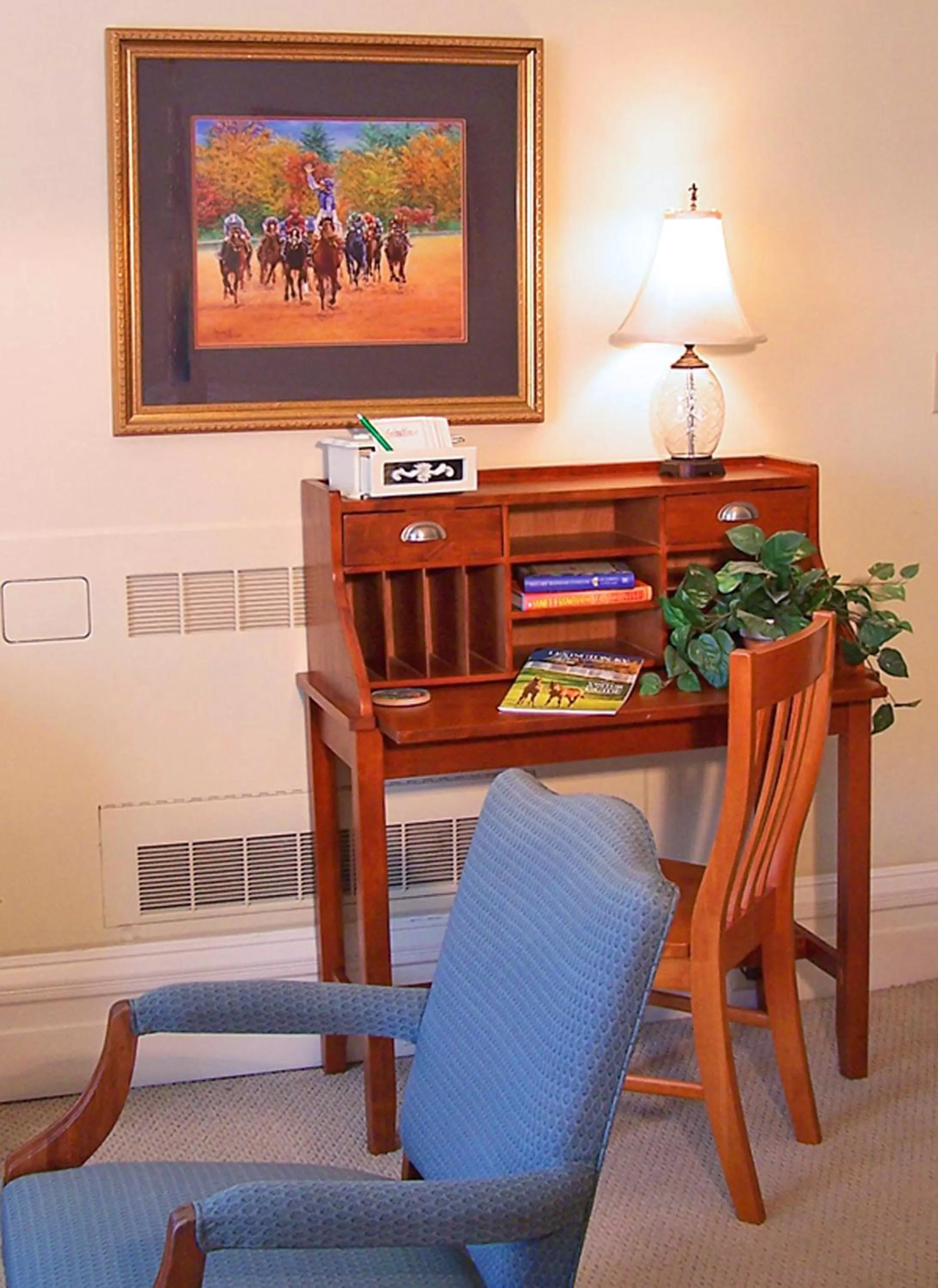 Decorative detail, TV/Entertainment Center in Lyndon House Bed & Breakfast