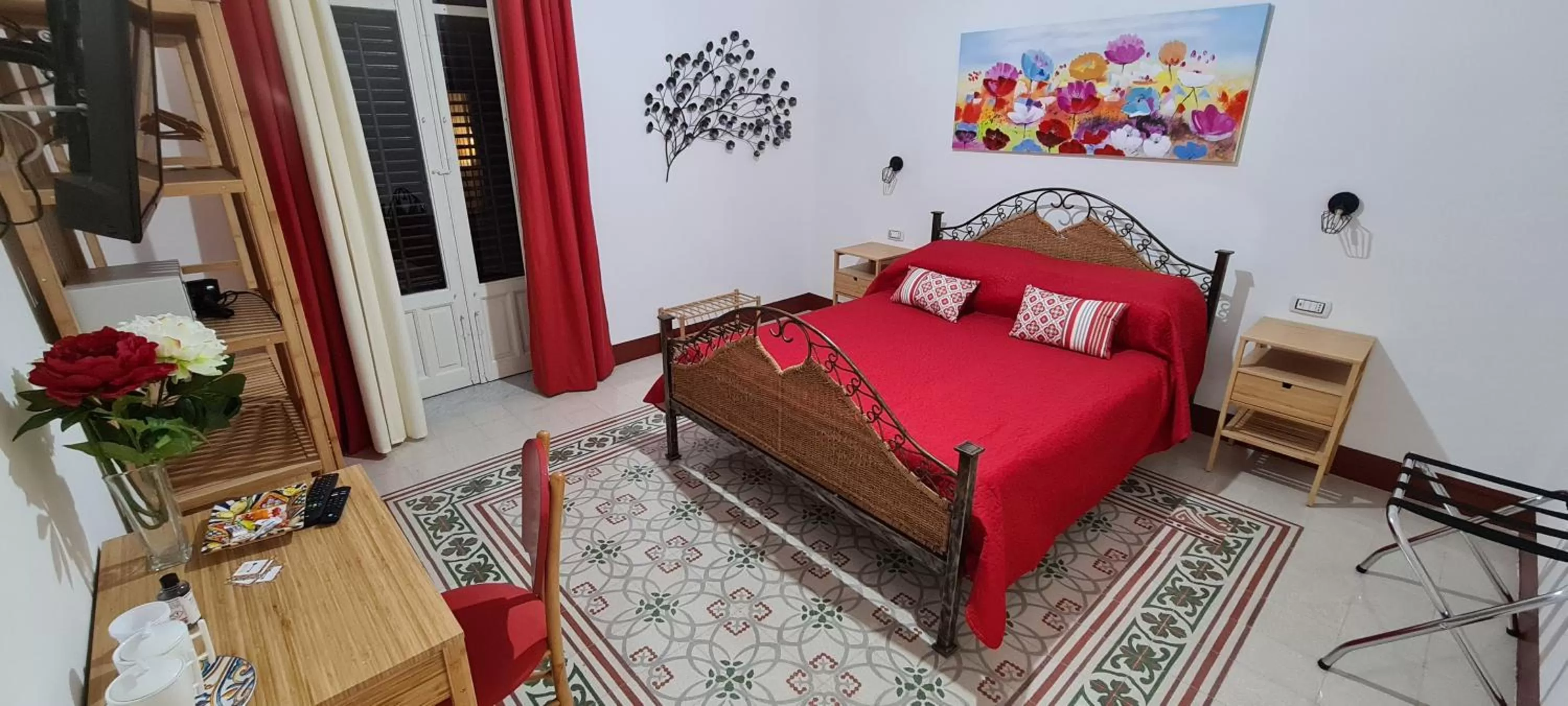 Bedroom, Bed in Ballarò Guest House