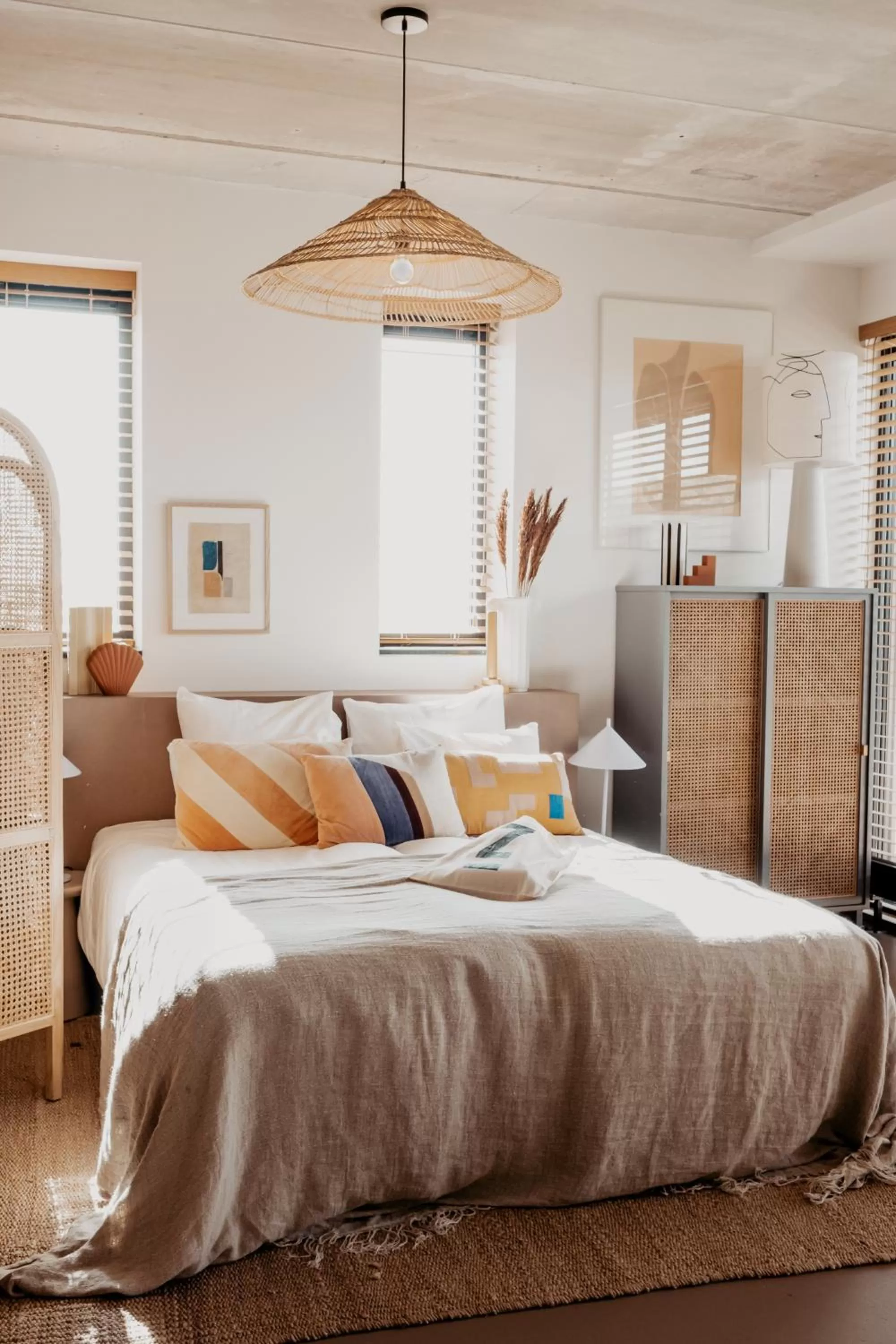 Bedroom, Bed in Strandhotel Zoomers