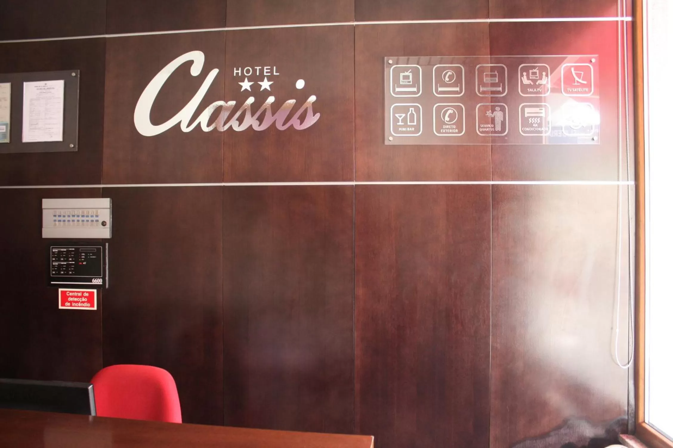 Lobby or reception in Hotel Classis