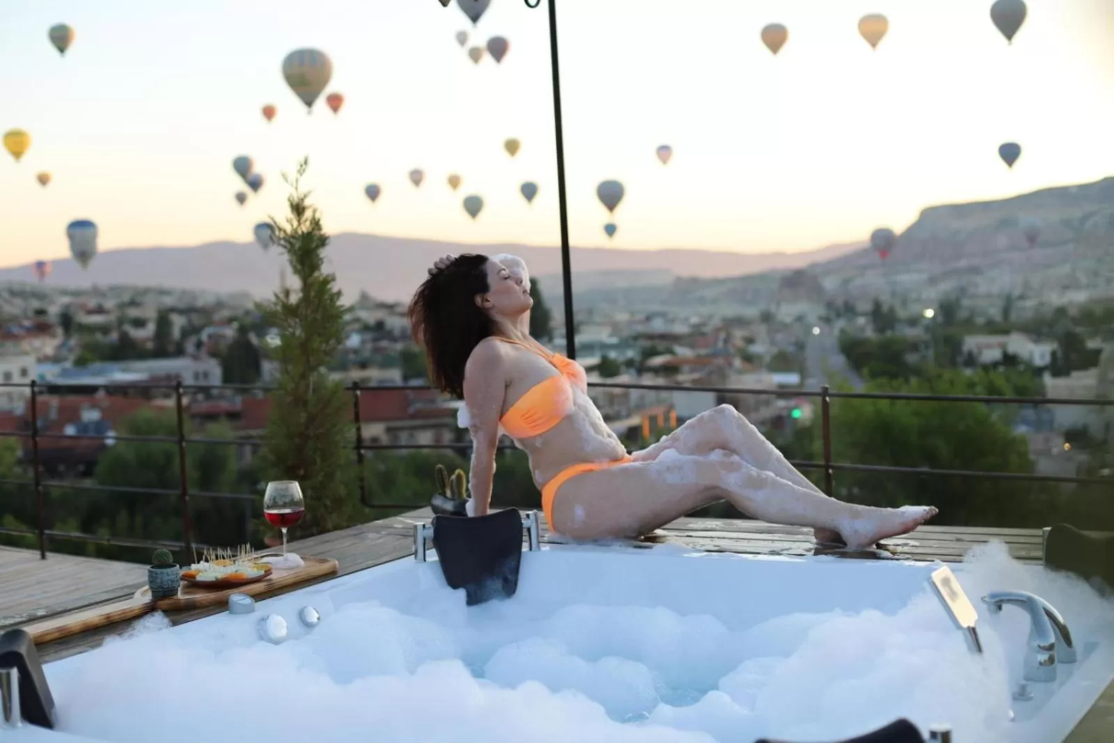 Balcony/Terrace in Historical Goreme House