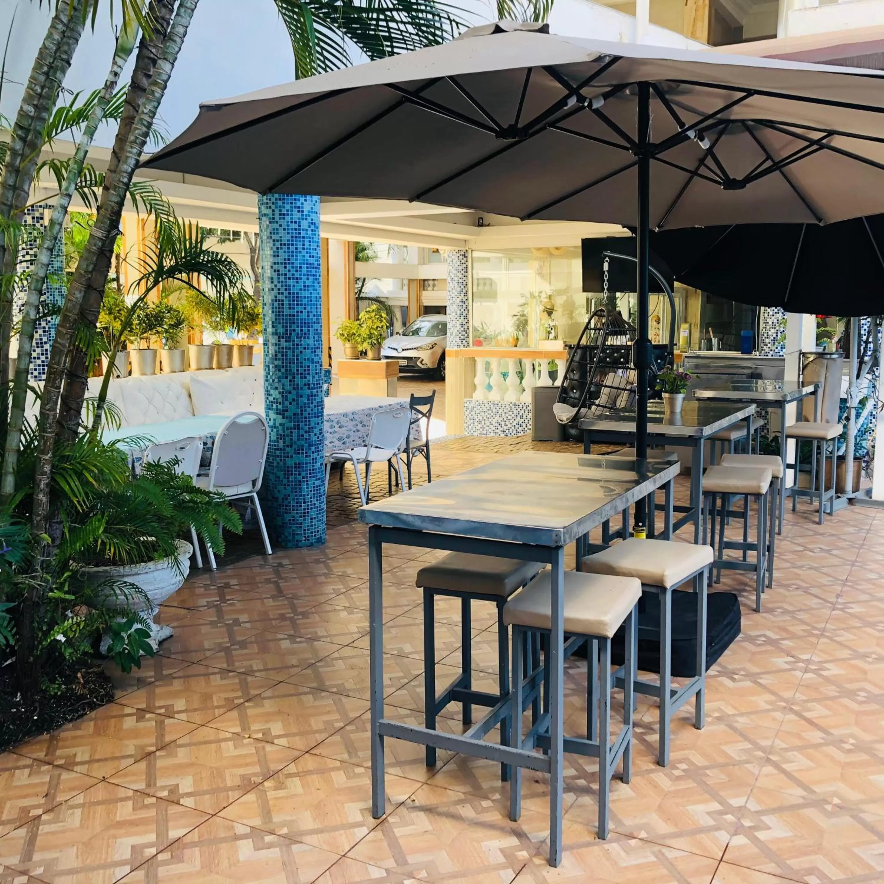 Property building in Hotel La Casona Dorada