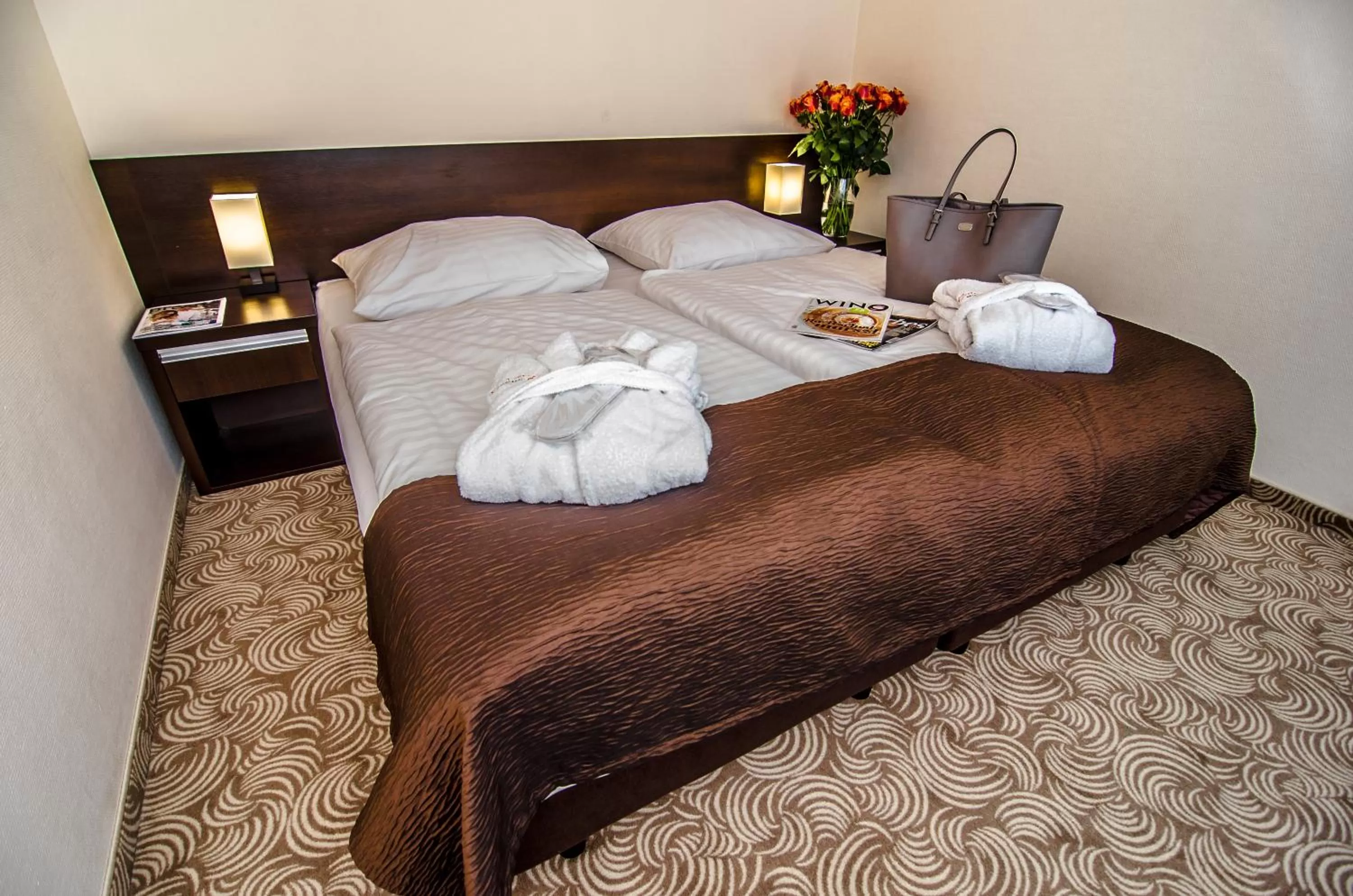 Bedroom, Bed in Hotel Emocja SPA