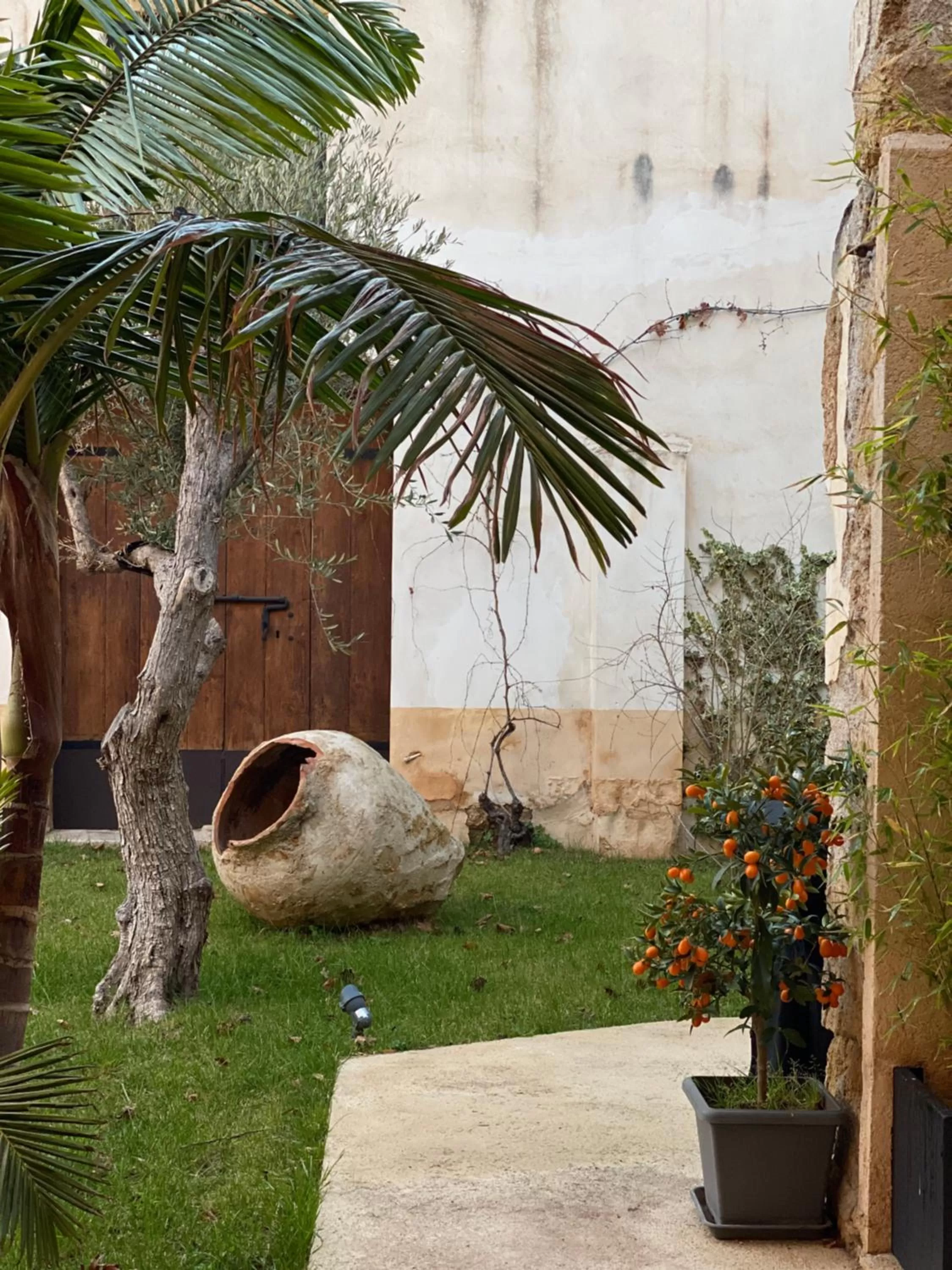 Patio in B&B Palazzo Corselli