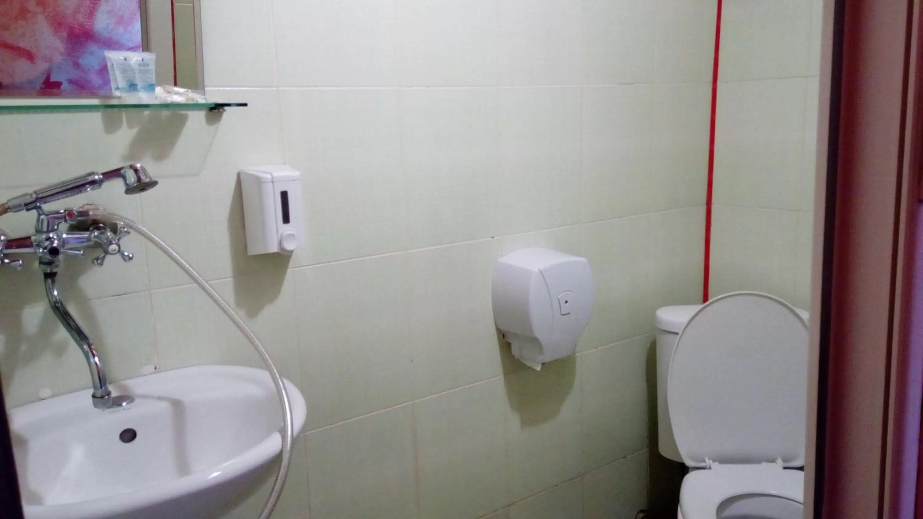 Shower, Bathroom in Hotel Isani