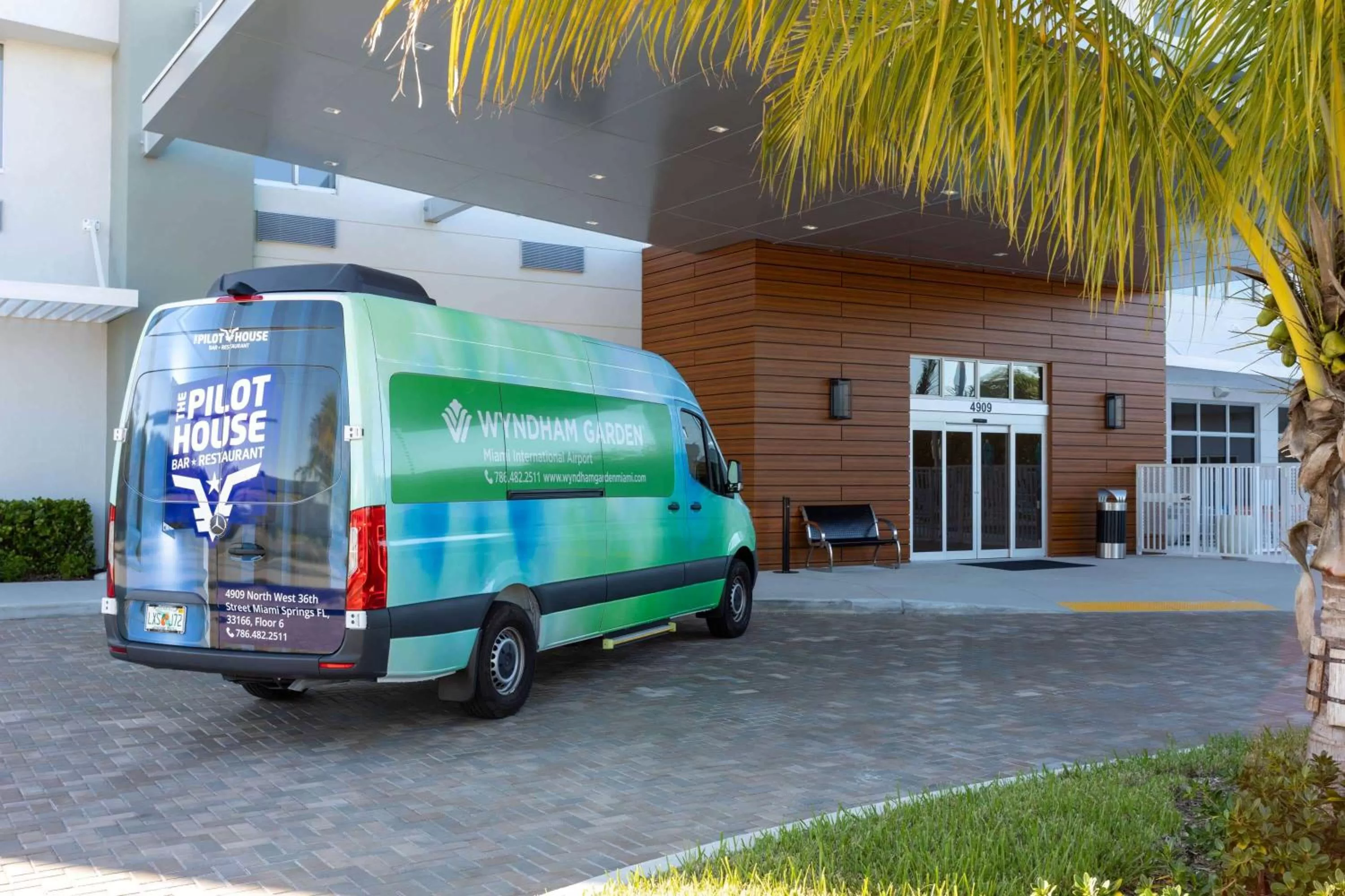 On site in Wyndham Garden Miami International Airport