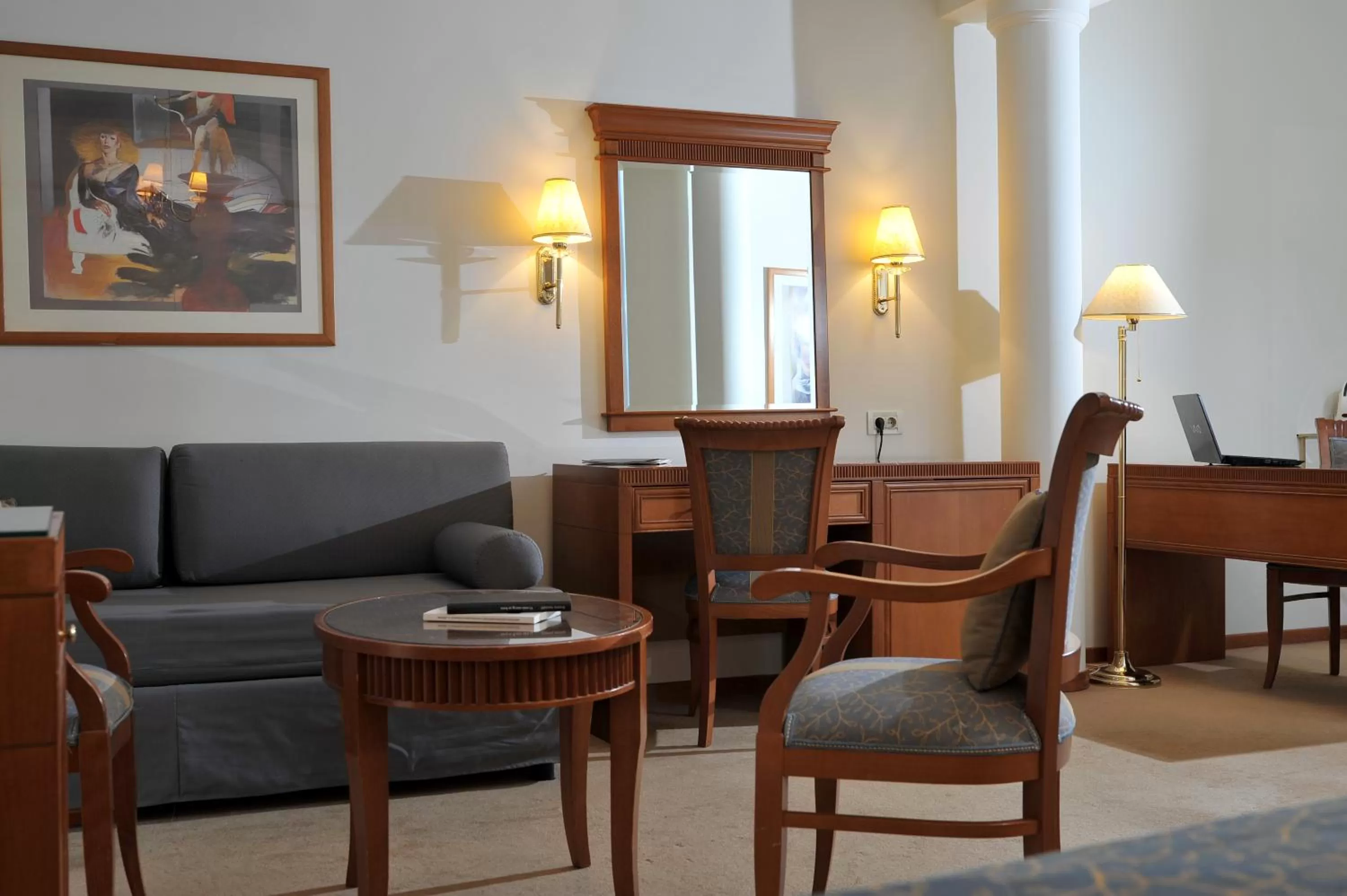 Seating area in Athens Atrium Hotel & Jacuzzi Suites