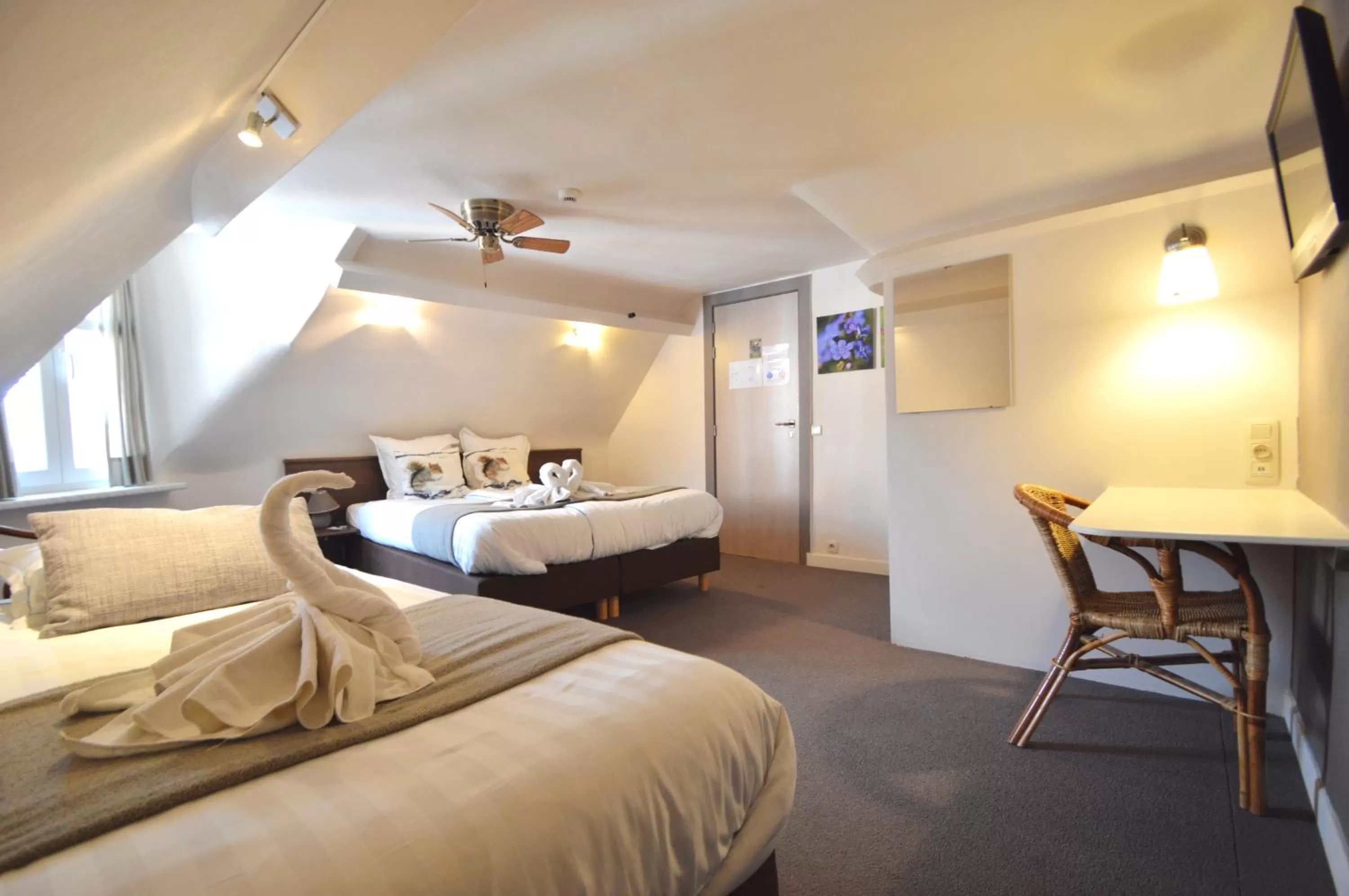 Bed in Hotel Ambrosia